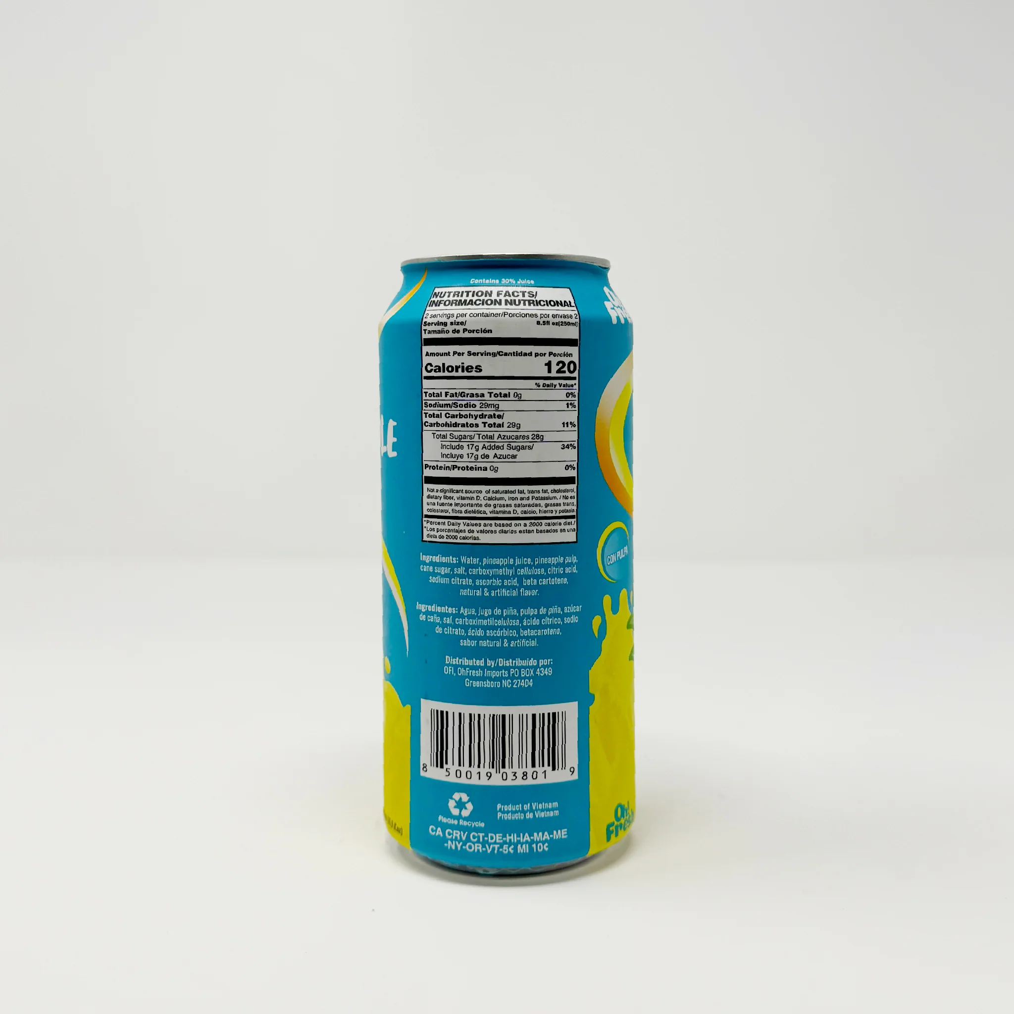 Oh Fresh Pineapple 16.9 oz - Image 2