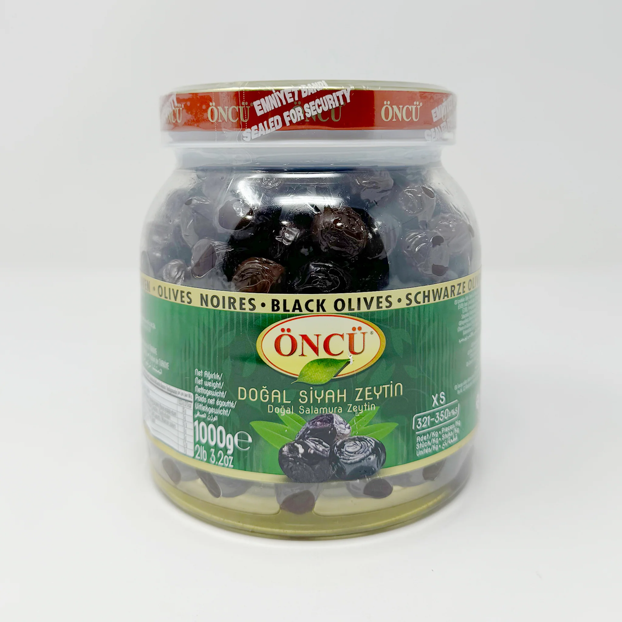 Oncu black olives 1000g