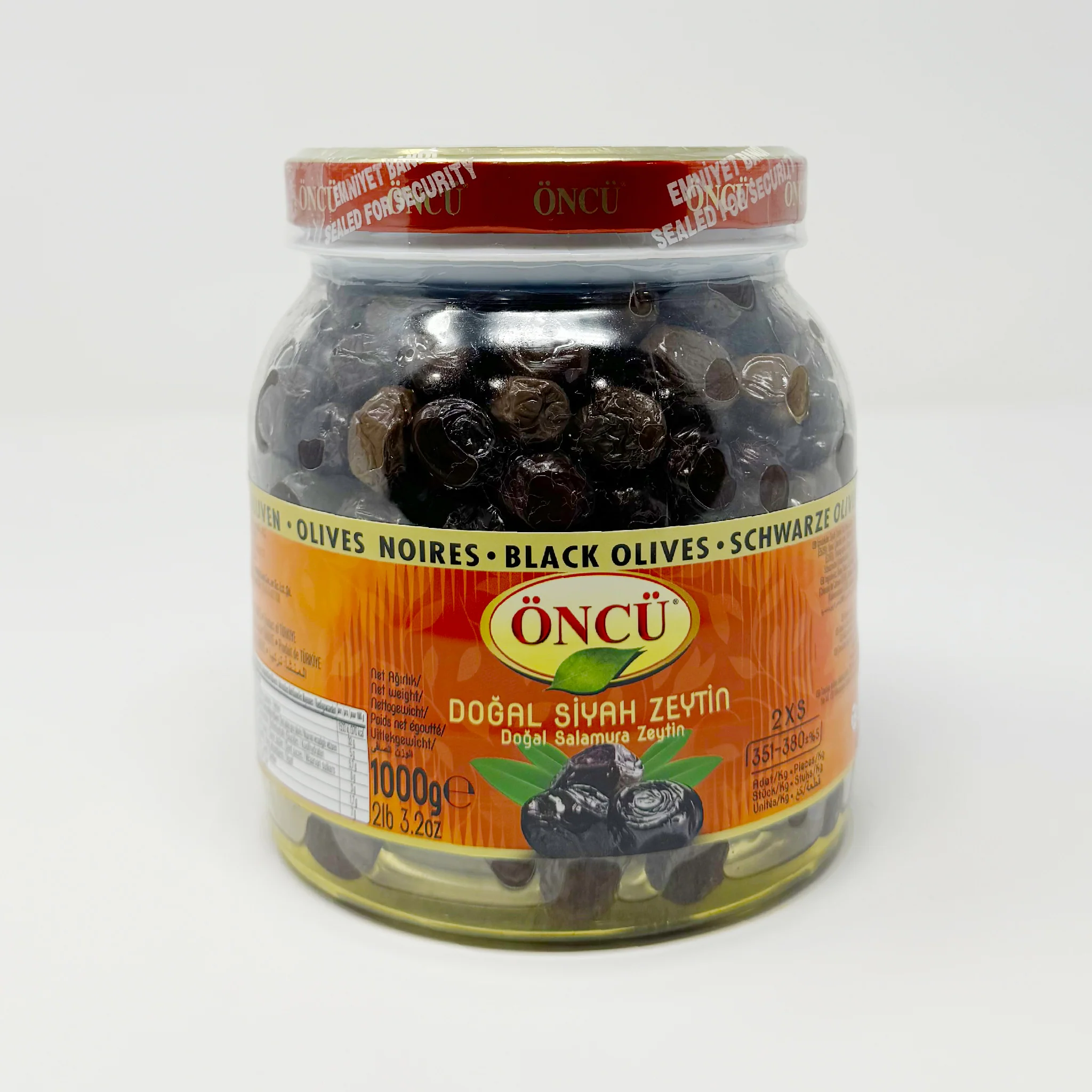 Oncu black olives 1000g