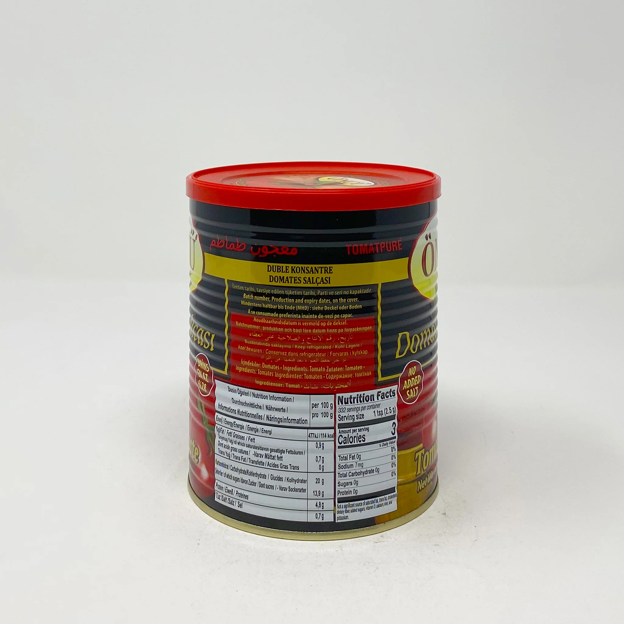 Oncu tomato paste 830g can - Image 2