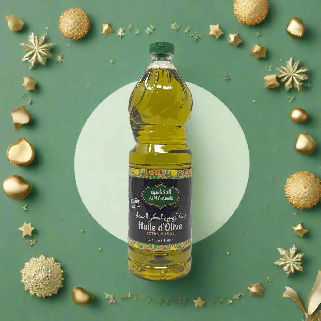 Al maknassia Extra virgin Moroccan olive oil 1L - Image 4