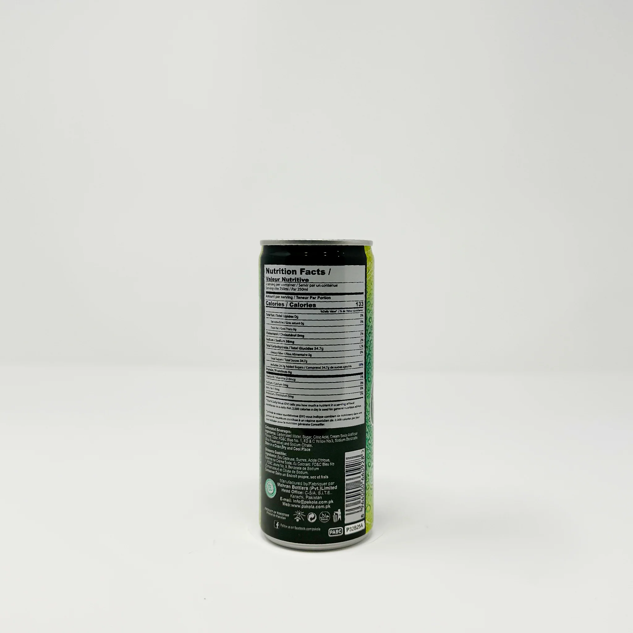 Pakola Cream soda 8.45 oz - Image 2