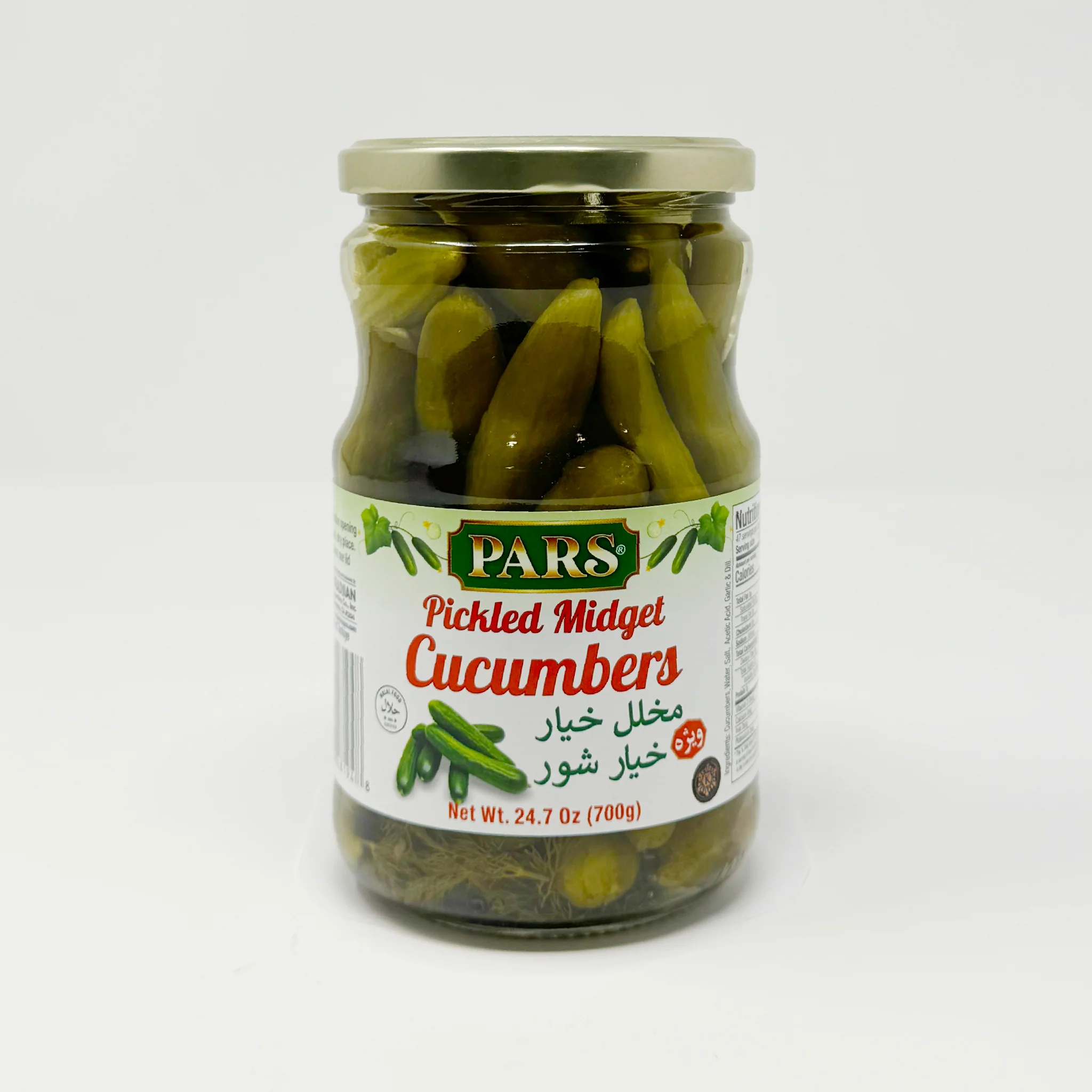 Pars cucumber pickles 700g