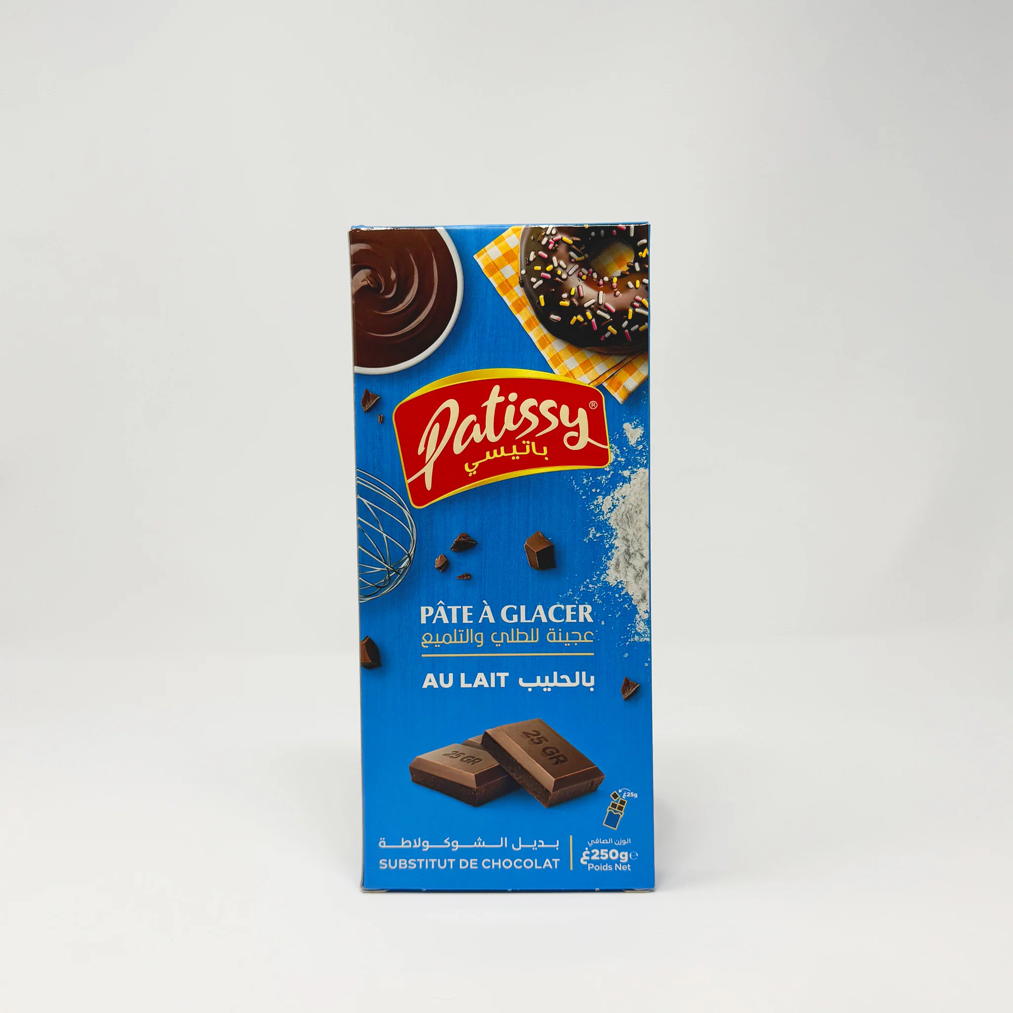 Patissy milk Algerian chocolate 250g
