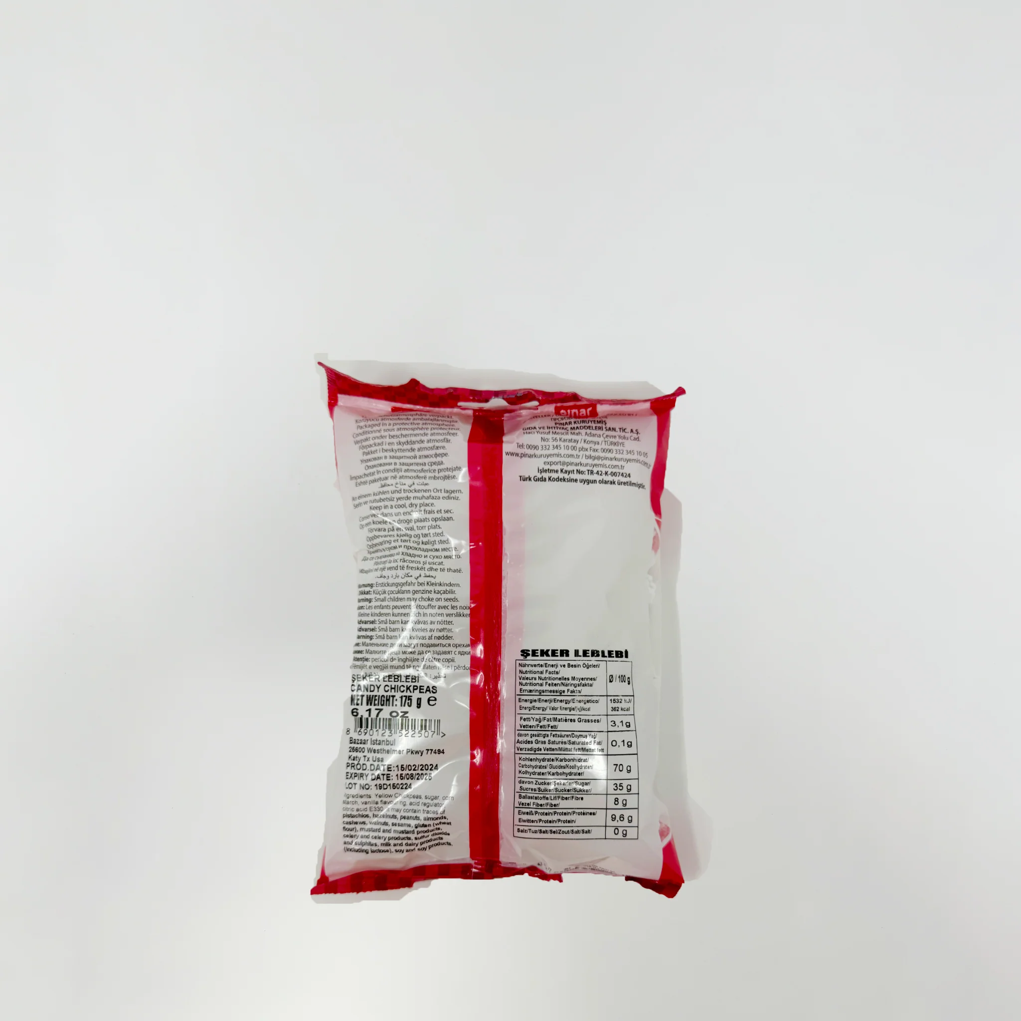 Pinar Candy Chickpeas 175g - Image 2