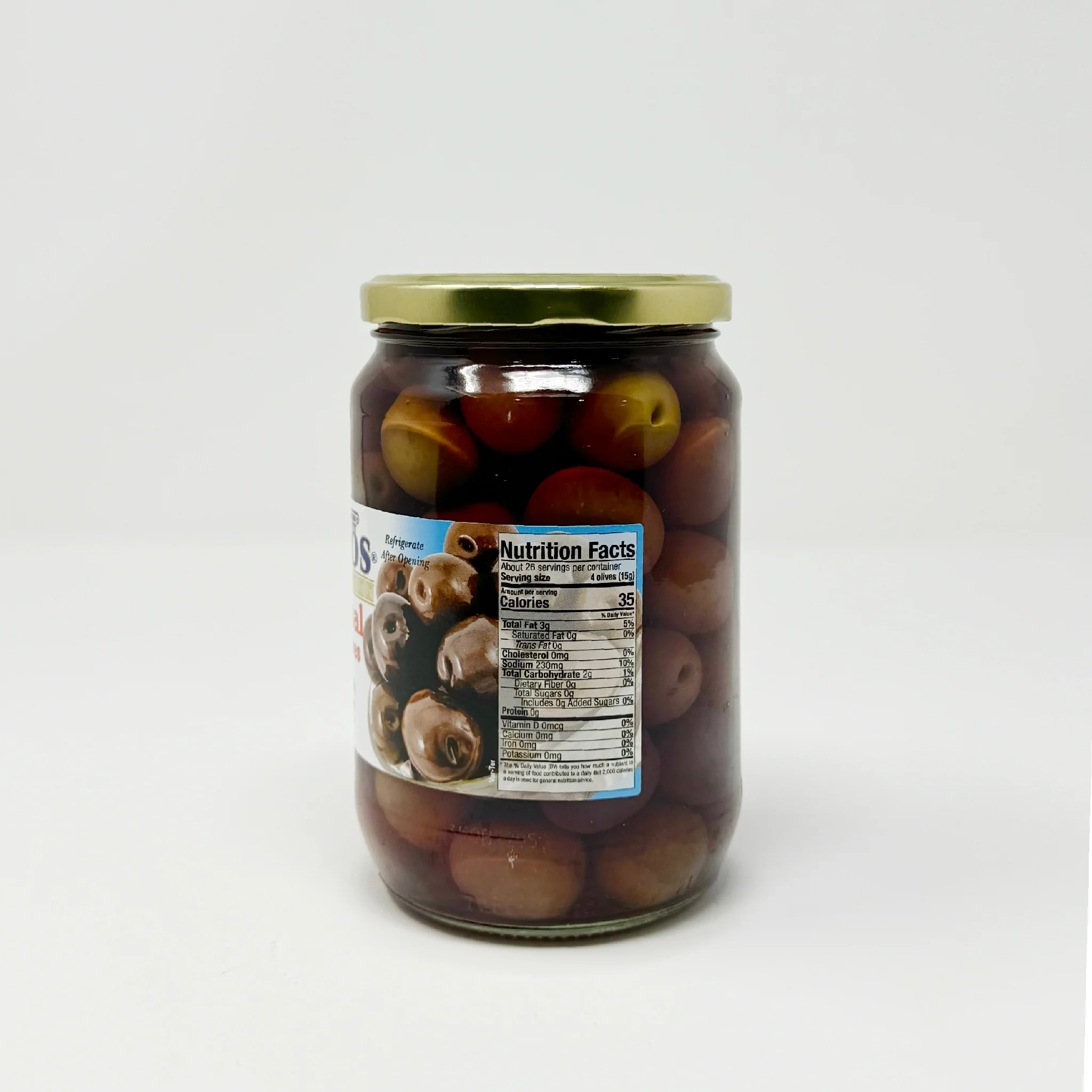 Pindos colossal black olives 710g - Image 2
