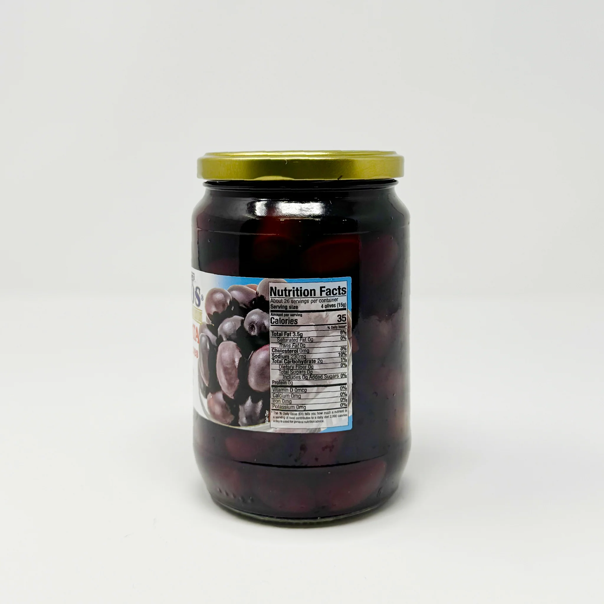 Pindos Kalamata jumbo olives 710g - Image 2