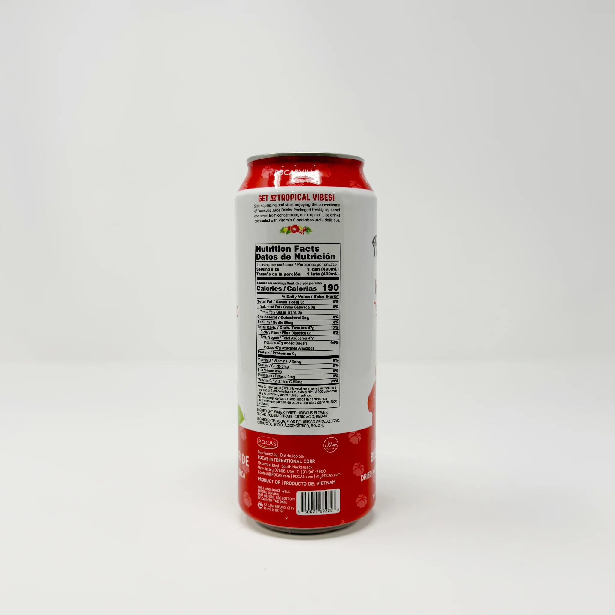 Pocasville bebida de Hobisco 490ml - Image 2