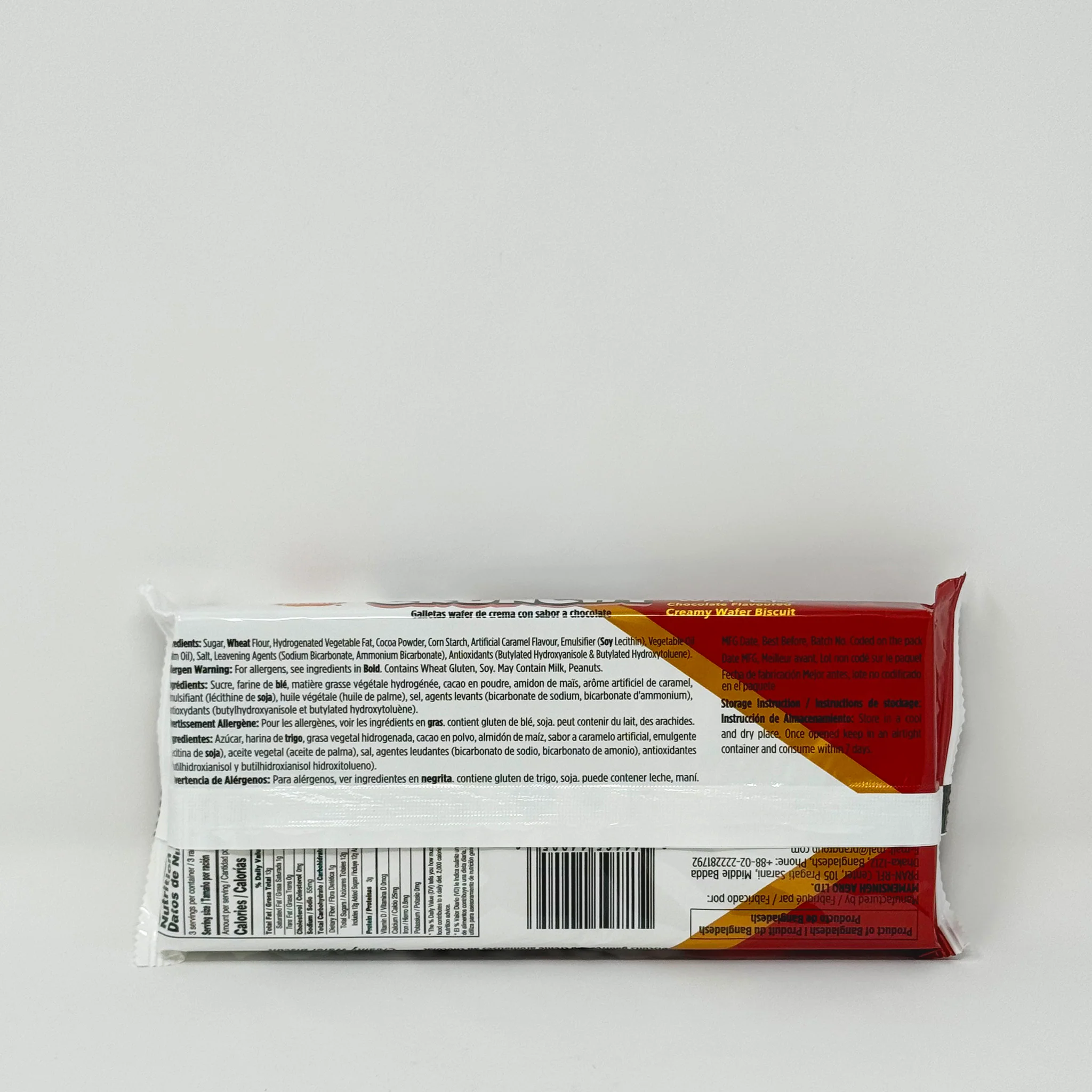 Pran crunchy wafers Chocolate cream 150g - Image 2