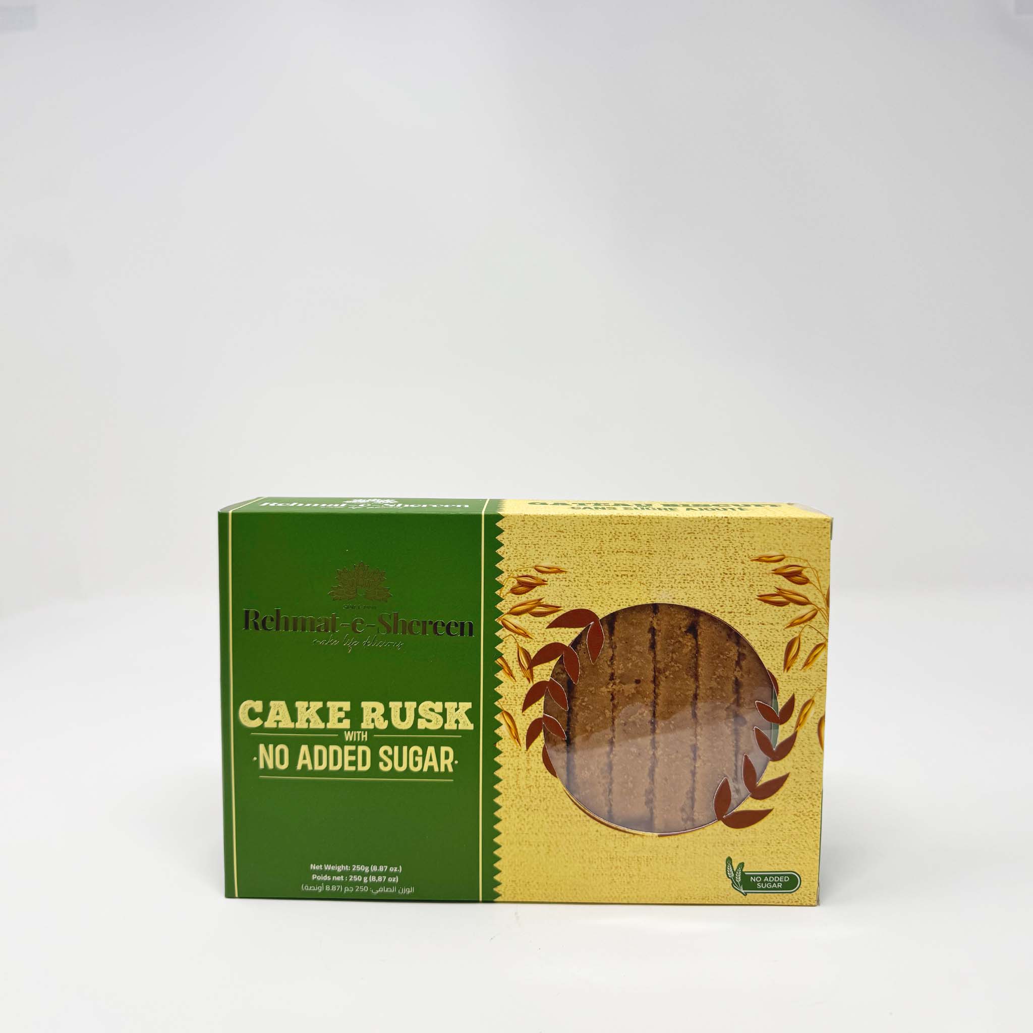 Rehmat-e-shereen no added sugar cake Rusk 250g