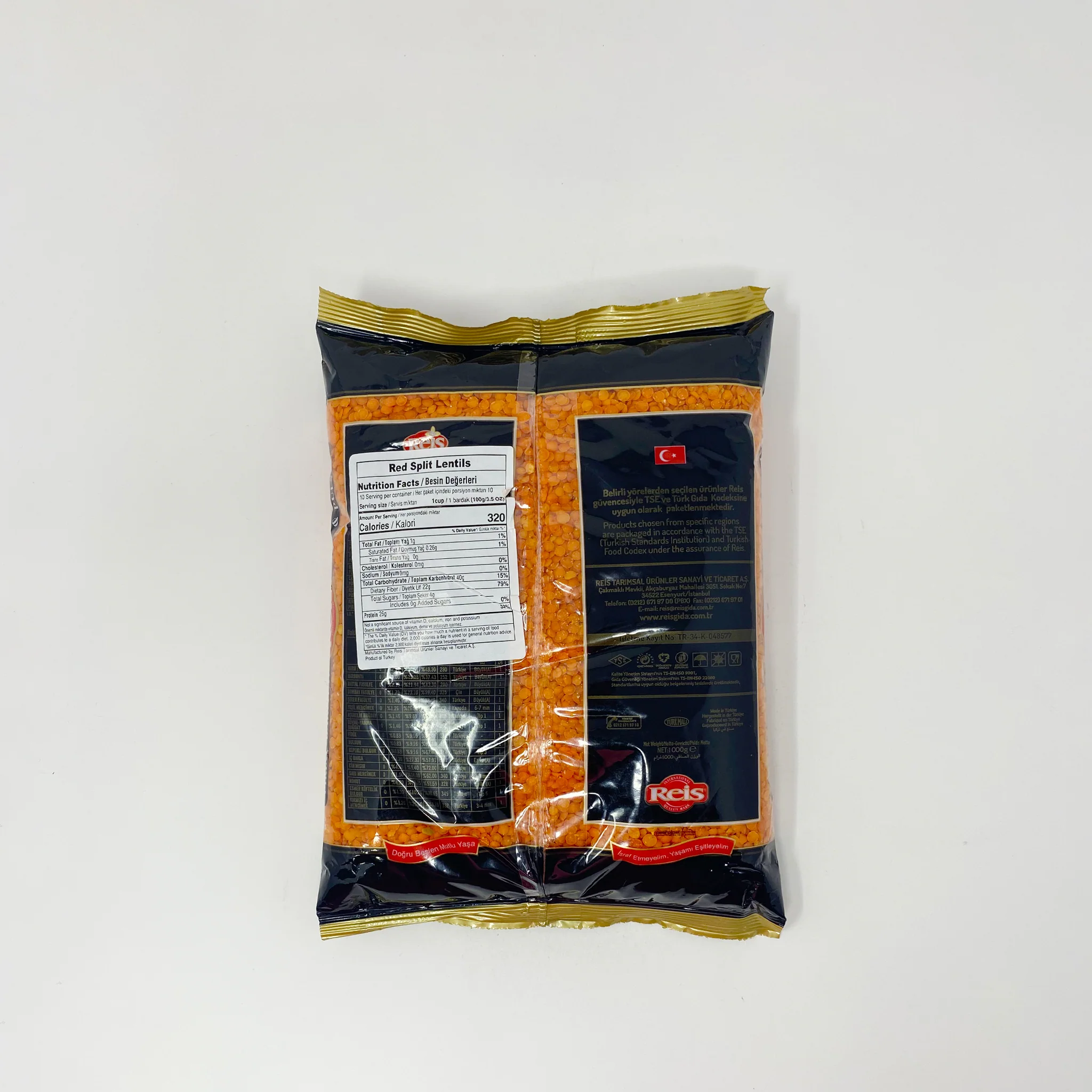 Reis red Lentils 2lb - Image 2