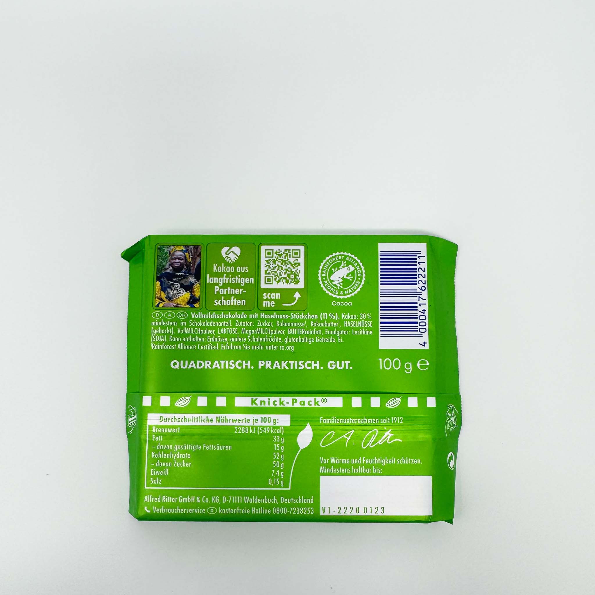 Ritter sprot chocolate bars 100g - Image 15