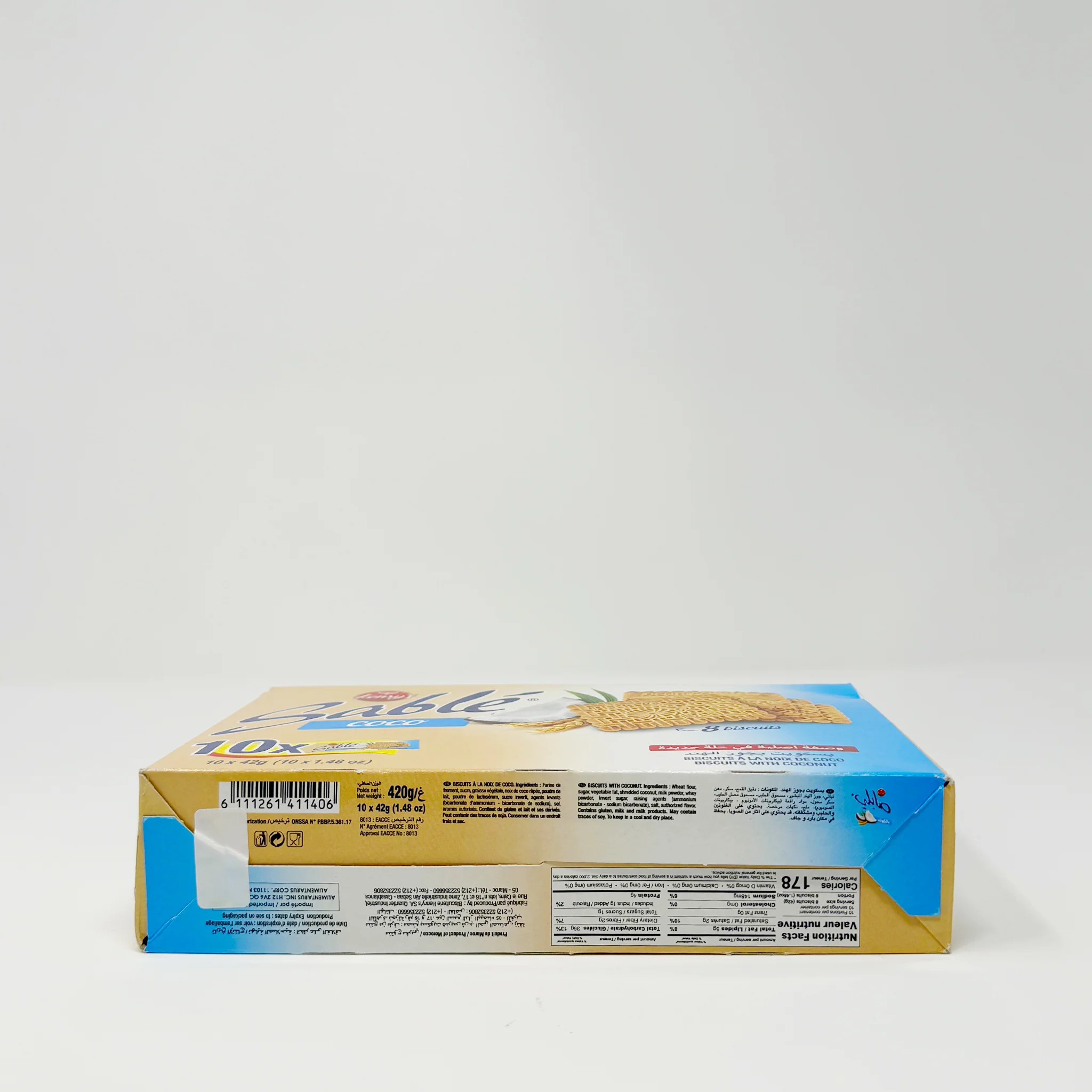 Sable Moroccan coco biscuit 10*42g pack - Image 2