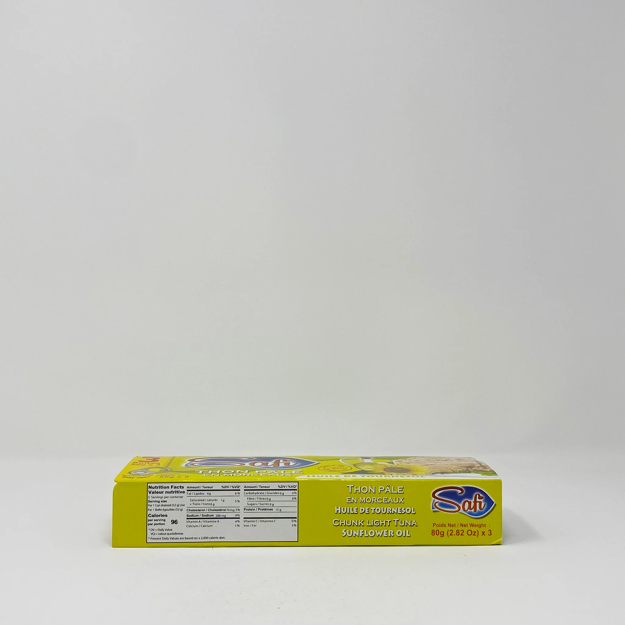 Safe Moroccan tuna with Sunflower oil 3 Pk - Image 3