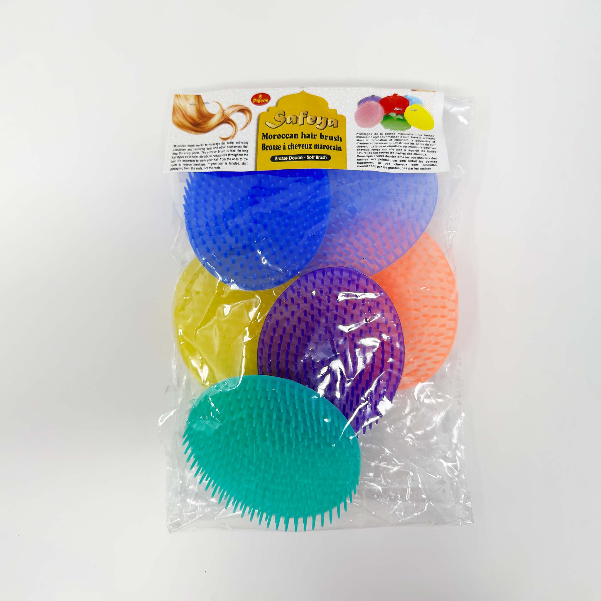 Safeya Hair Moroccan soft brush *6