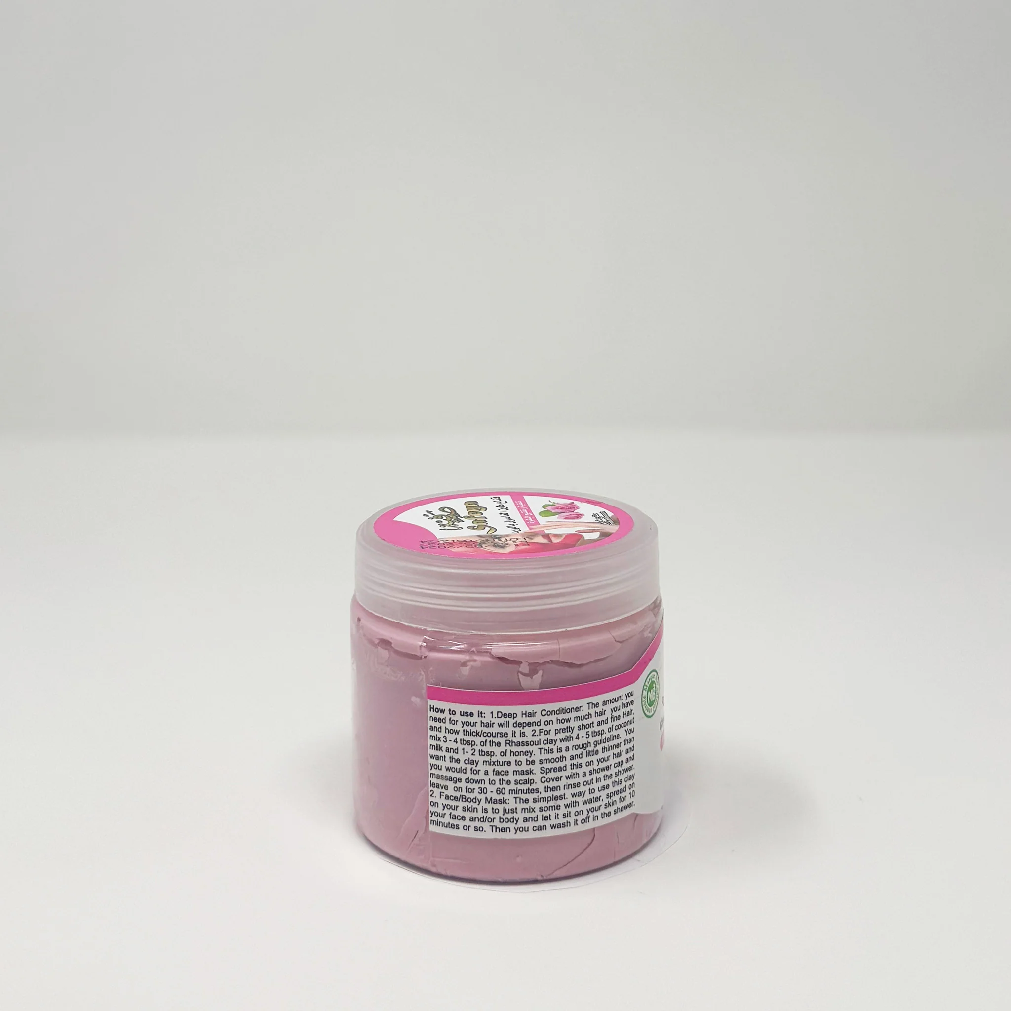 Safeya Moroccan Ghassoul Face Mask With Rose - Image 2