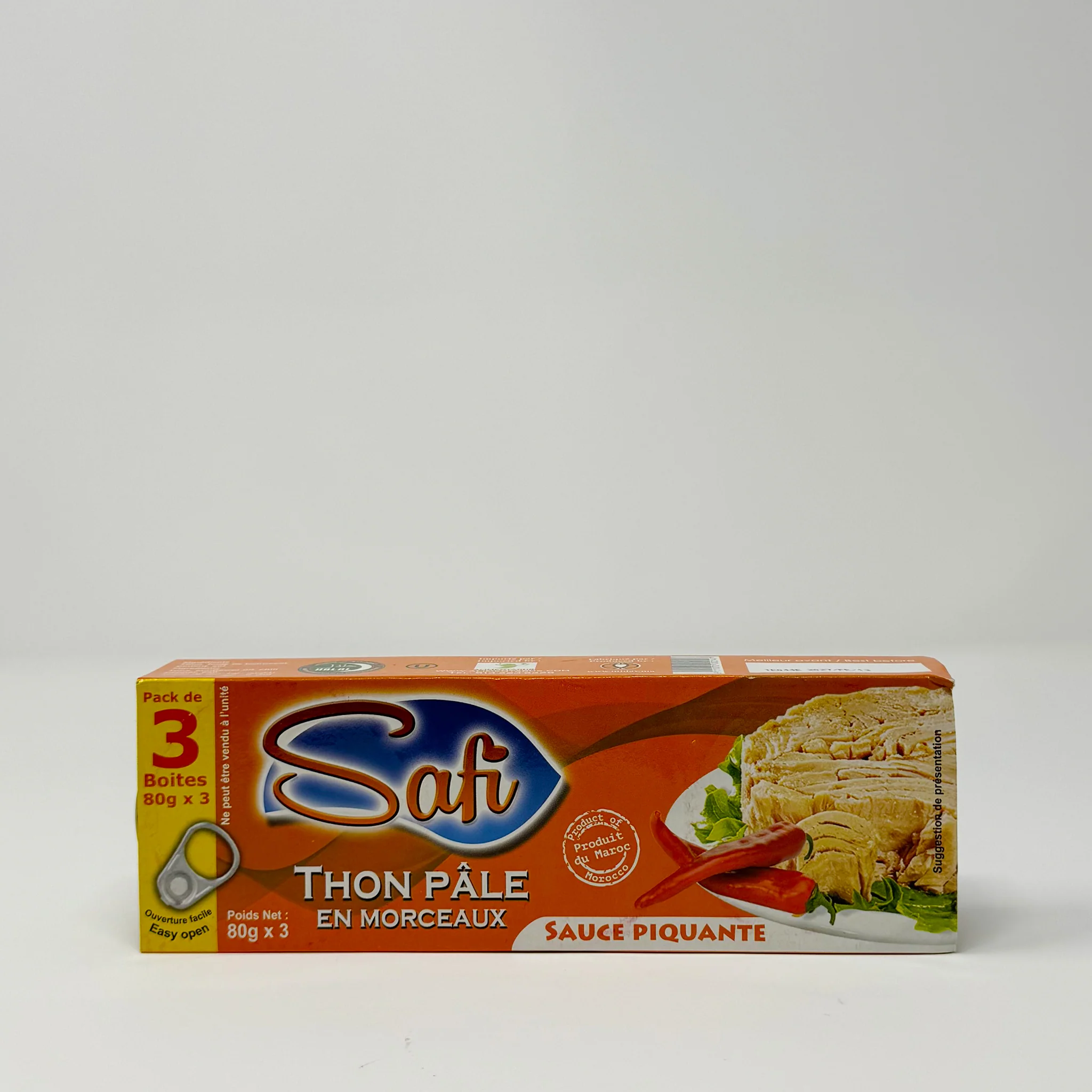 Safi Moroccan light tuna Sauce hot sauce 3 pack - Image 2