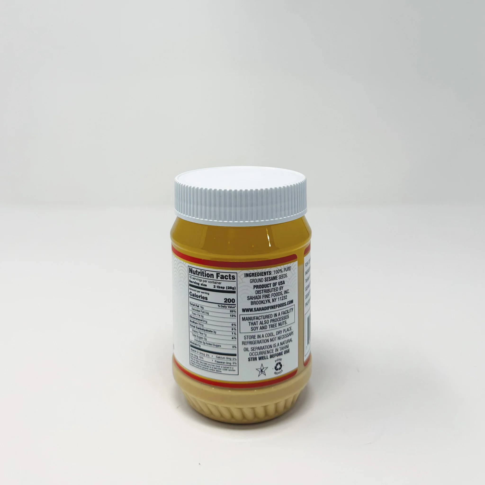 Sahadi Tahini 454g - Image 2