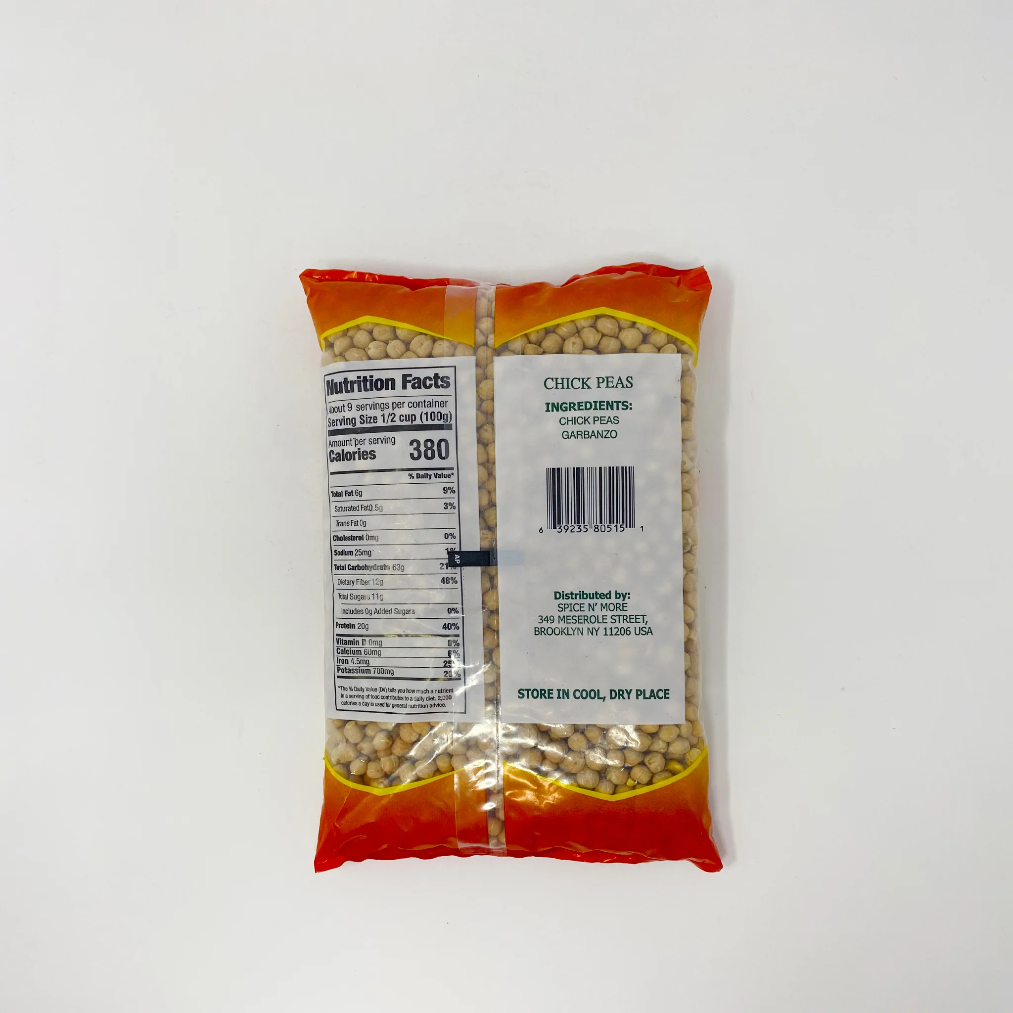 Salma Dry Chickpeas 2lb - Image 2