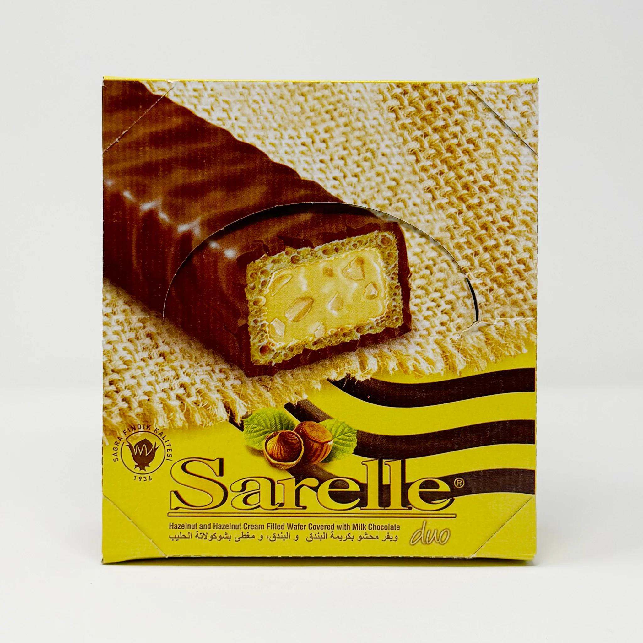 Sarelle duo Hazelnut cream 20x33g