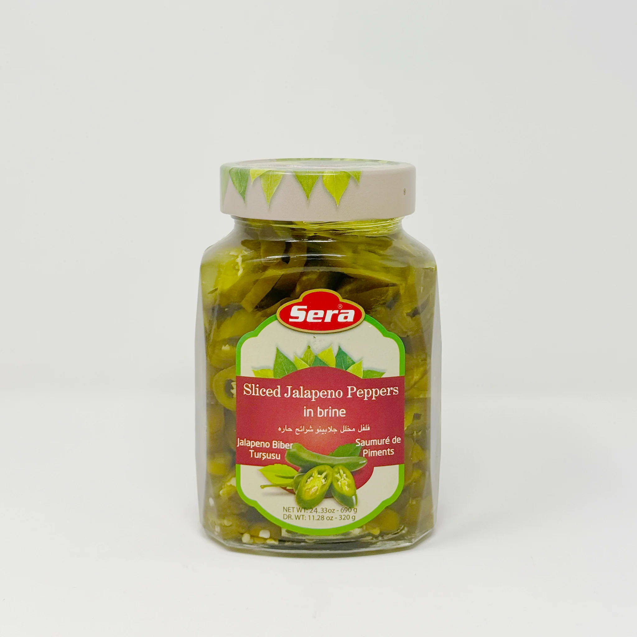 Sera pickled Sliced Jalapeno Peppers 320g