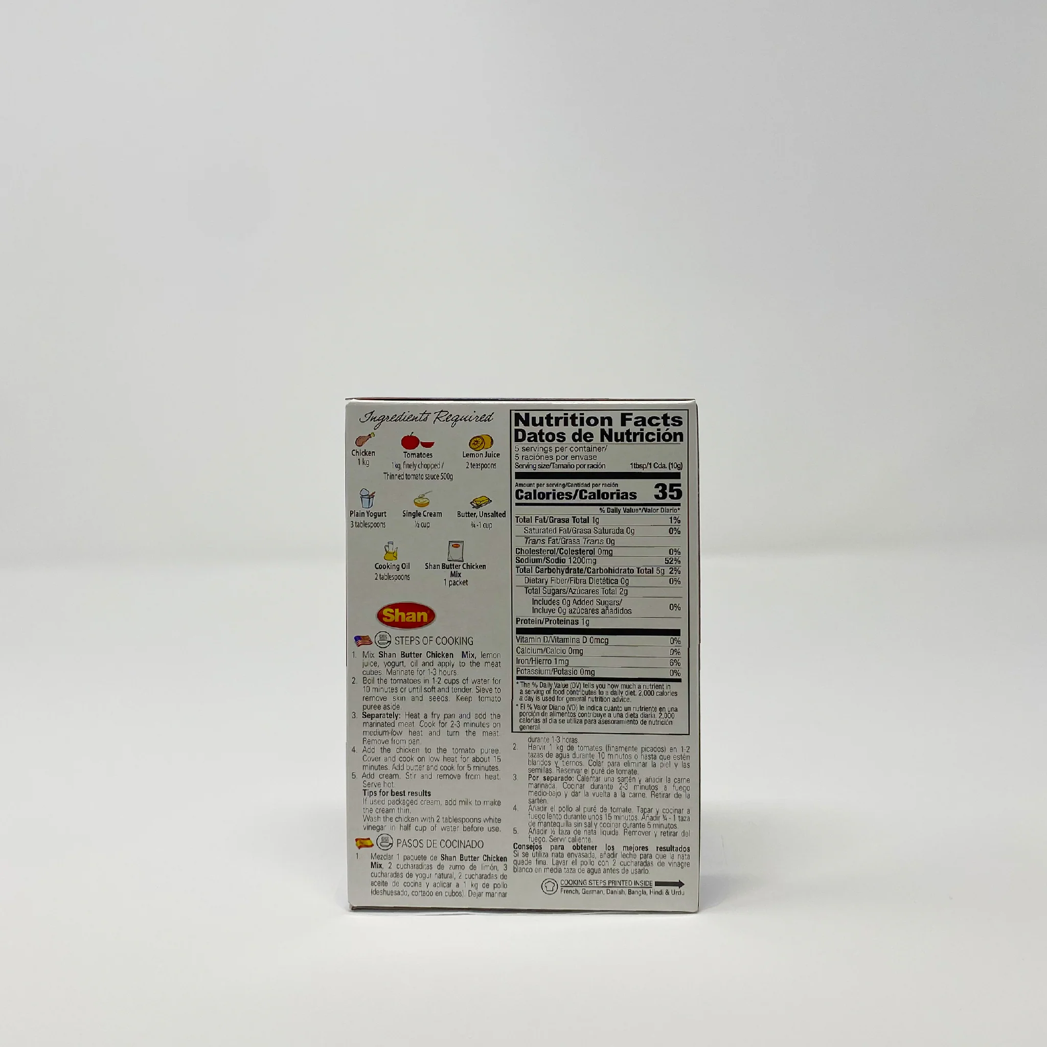 Shan Butter Chicken 50g - Image 2