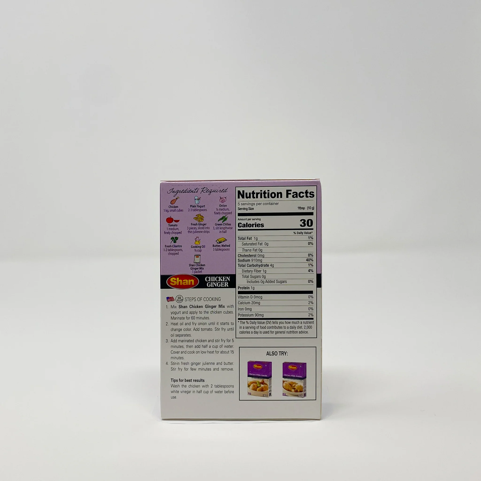 Shan Chicken Ginger 50g - Image 2