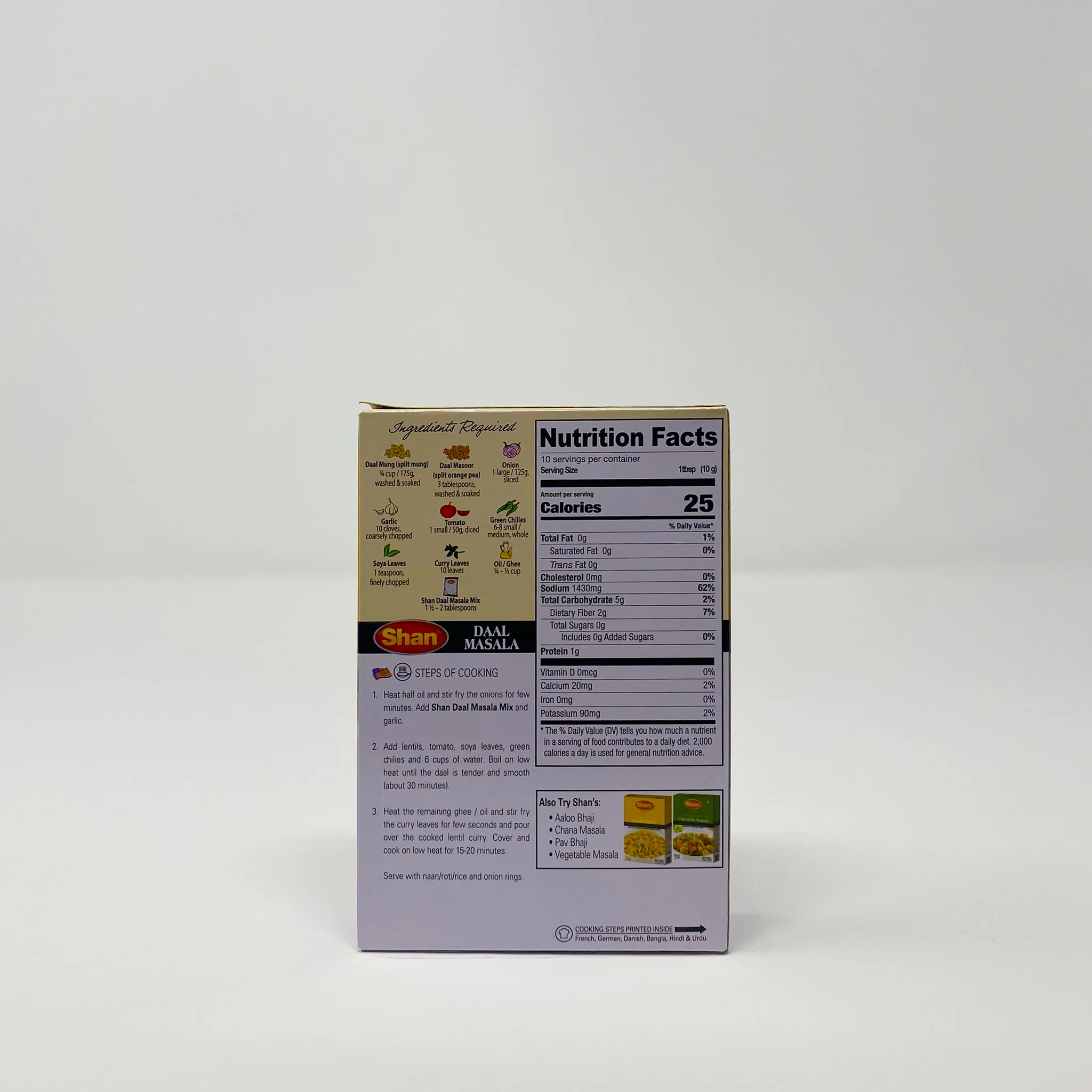 Shan Daal Masala 100g - Image 2