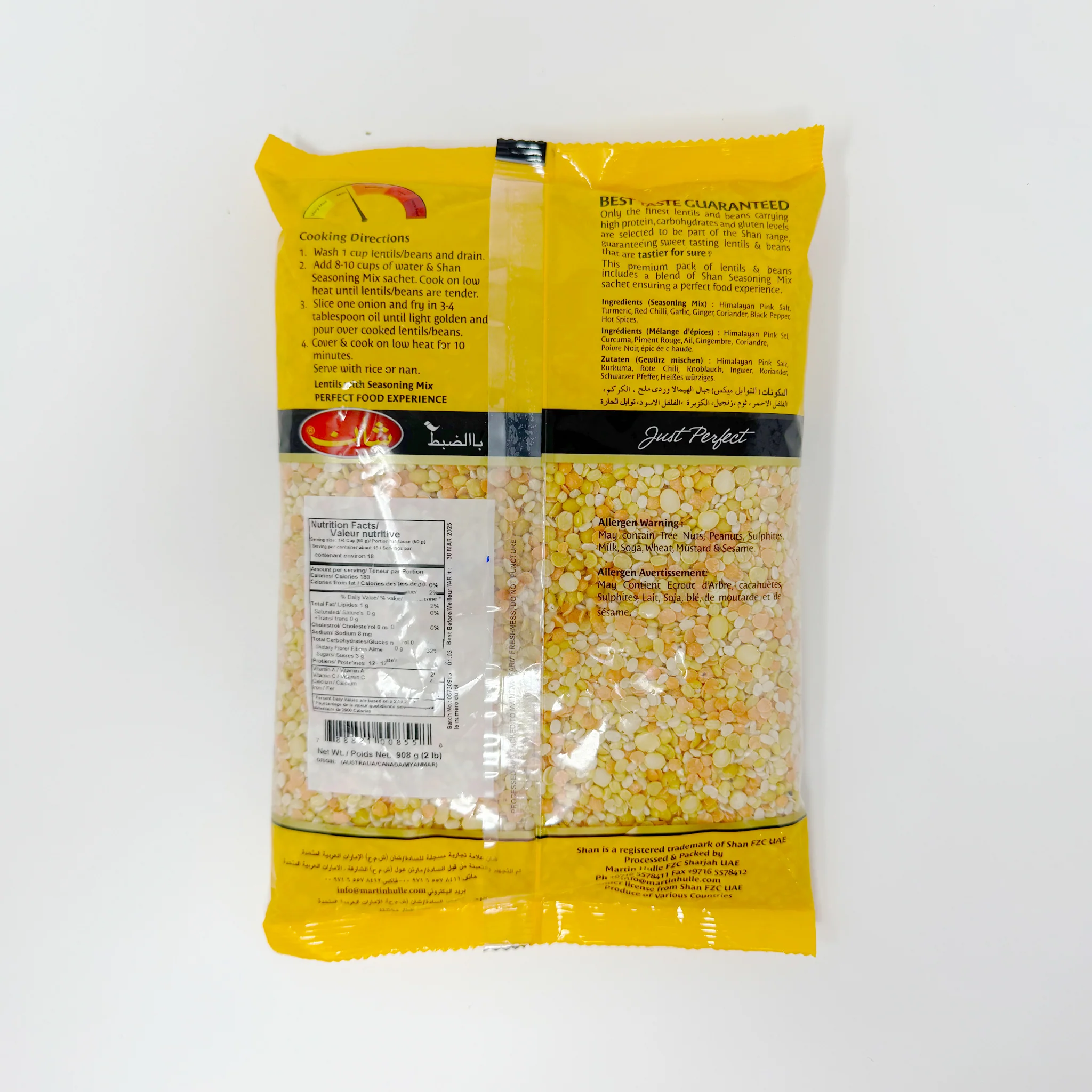 Shan mix lentils Mix dal 2 Lb - Image 2