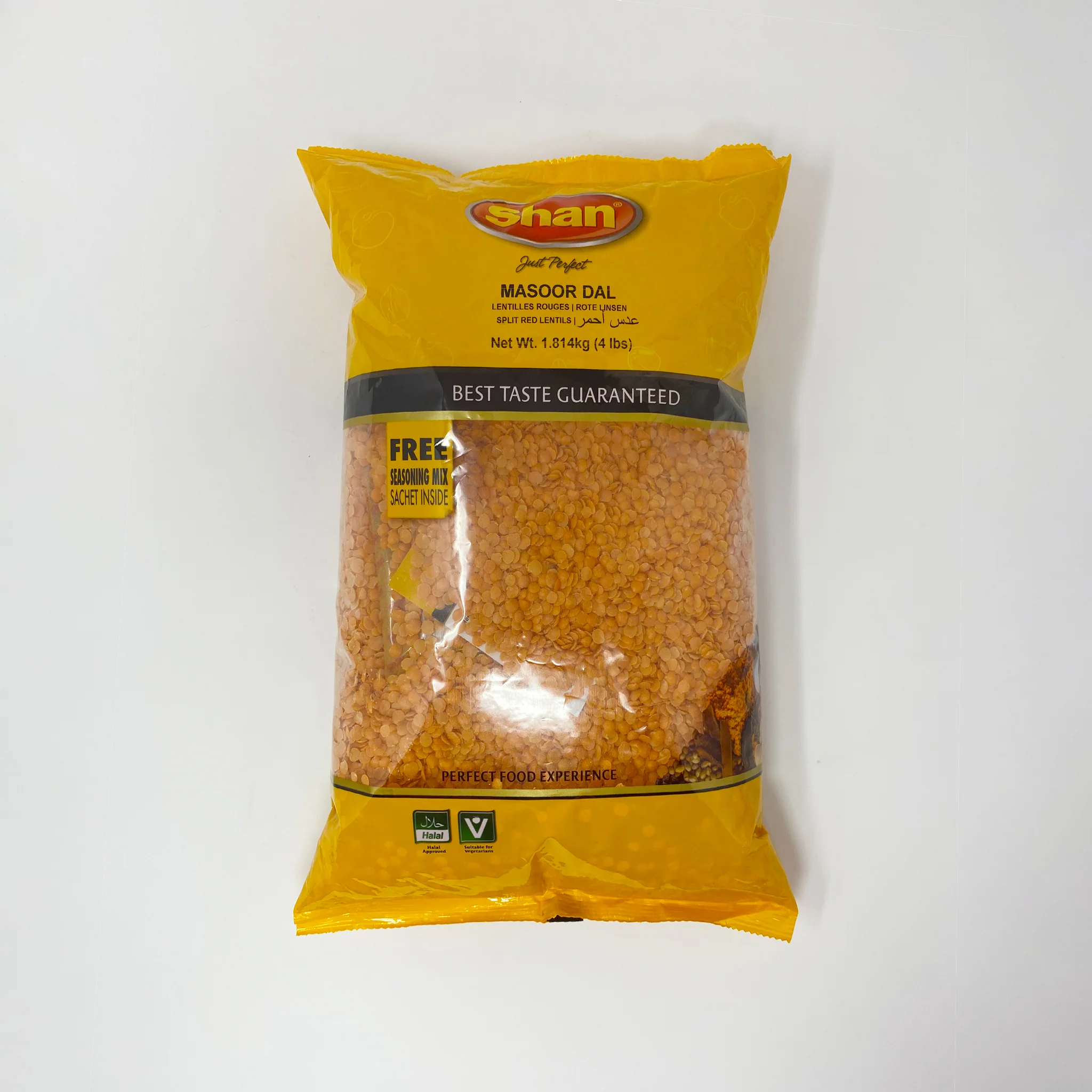 Shan red lentils Masoor dal 2-4lb