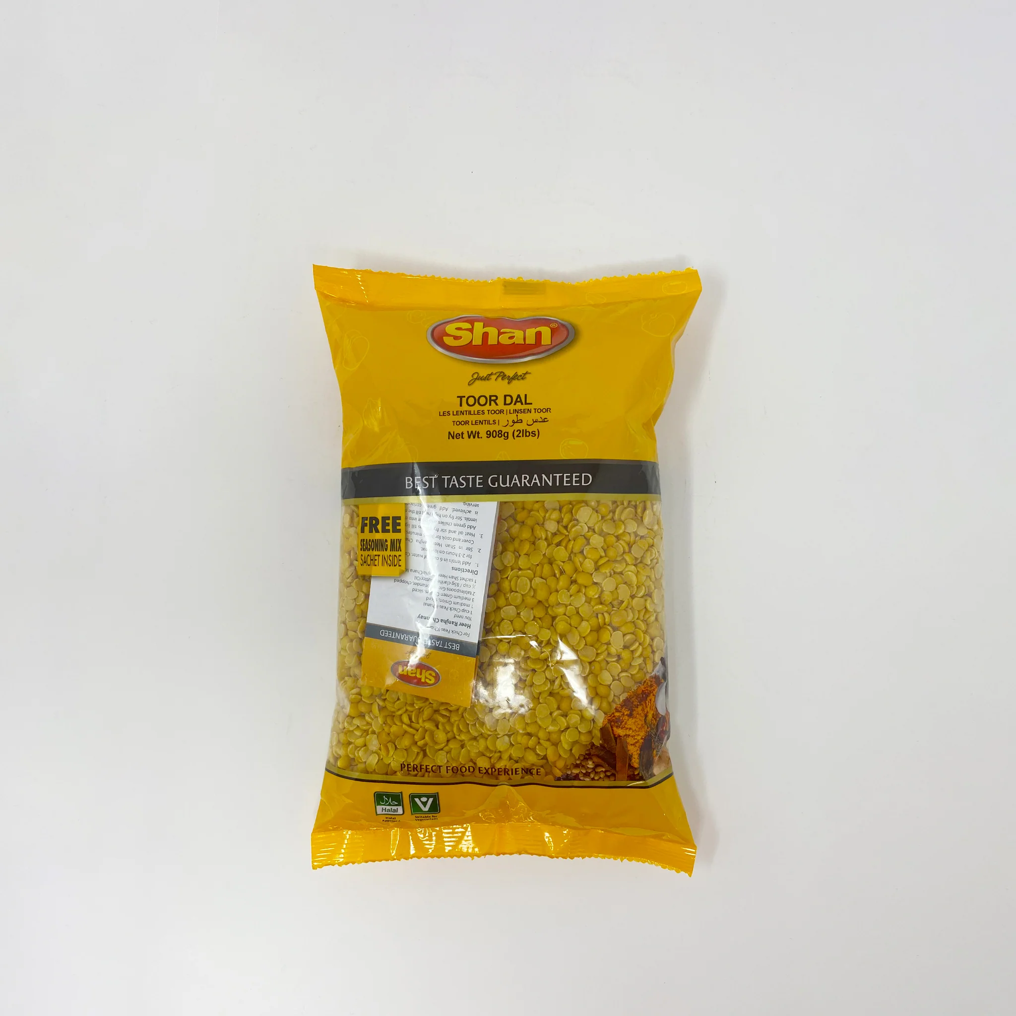 Shan split lentils Toor Dal 2-4lb - Image 3