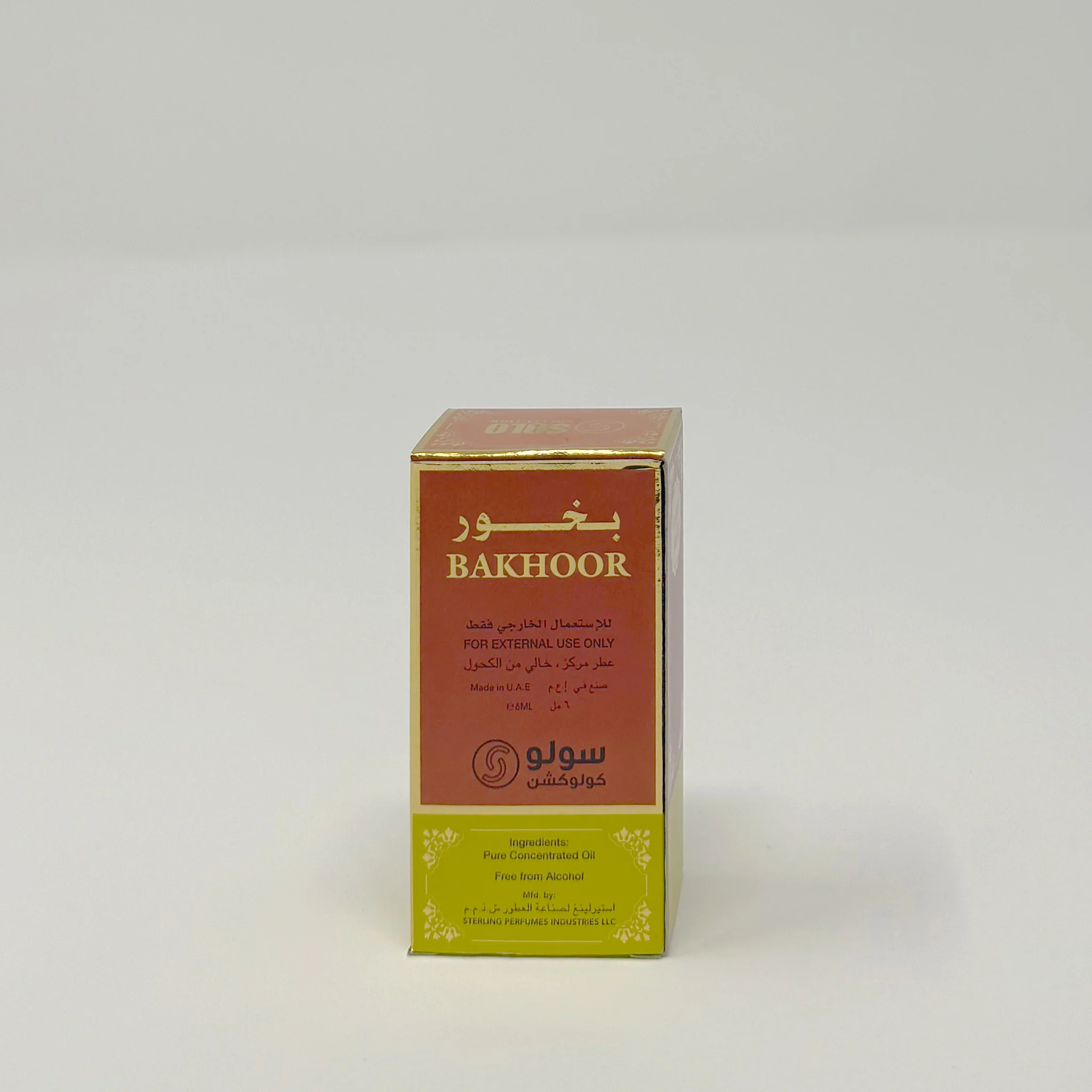 Solo Concentrated perfume oil Bakhoor 6ml - Image 2