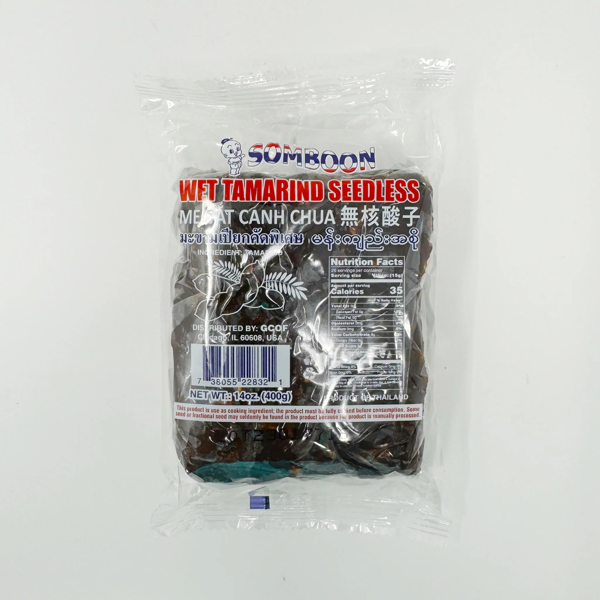 Somboon Wet Tamarind paste 400g