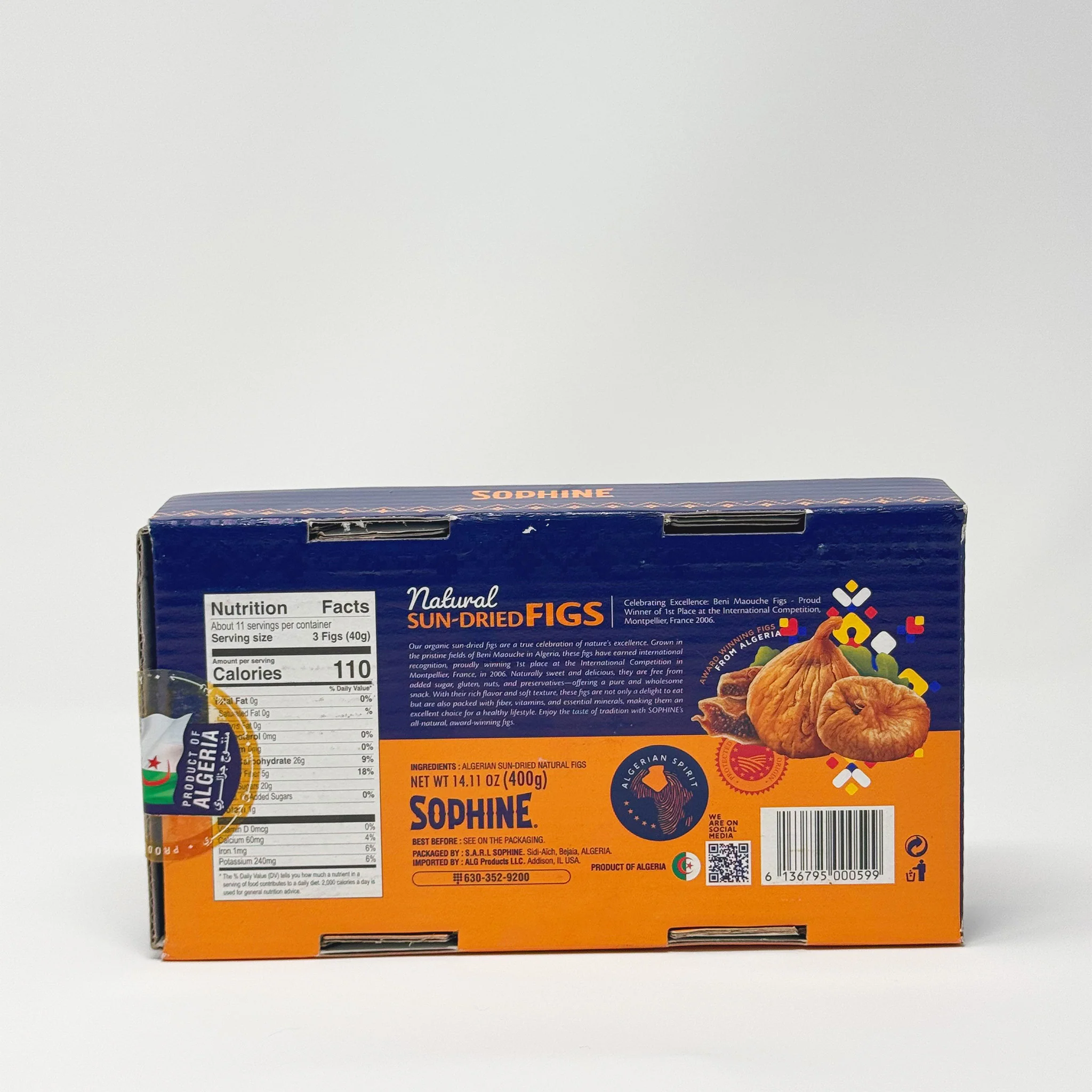 Sophine Sun-dried Algerian fig 400g - Image 2