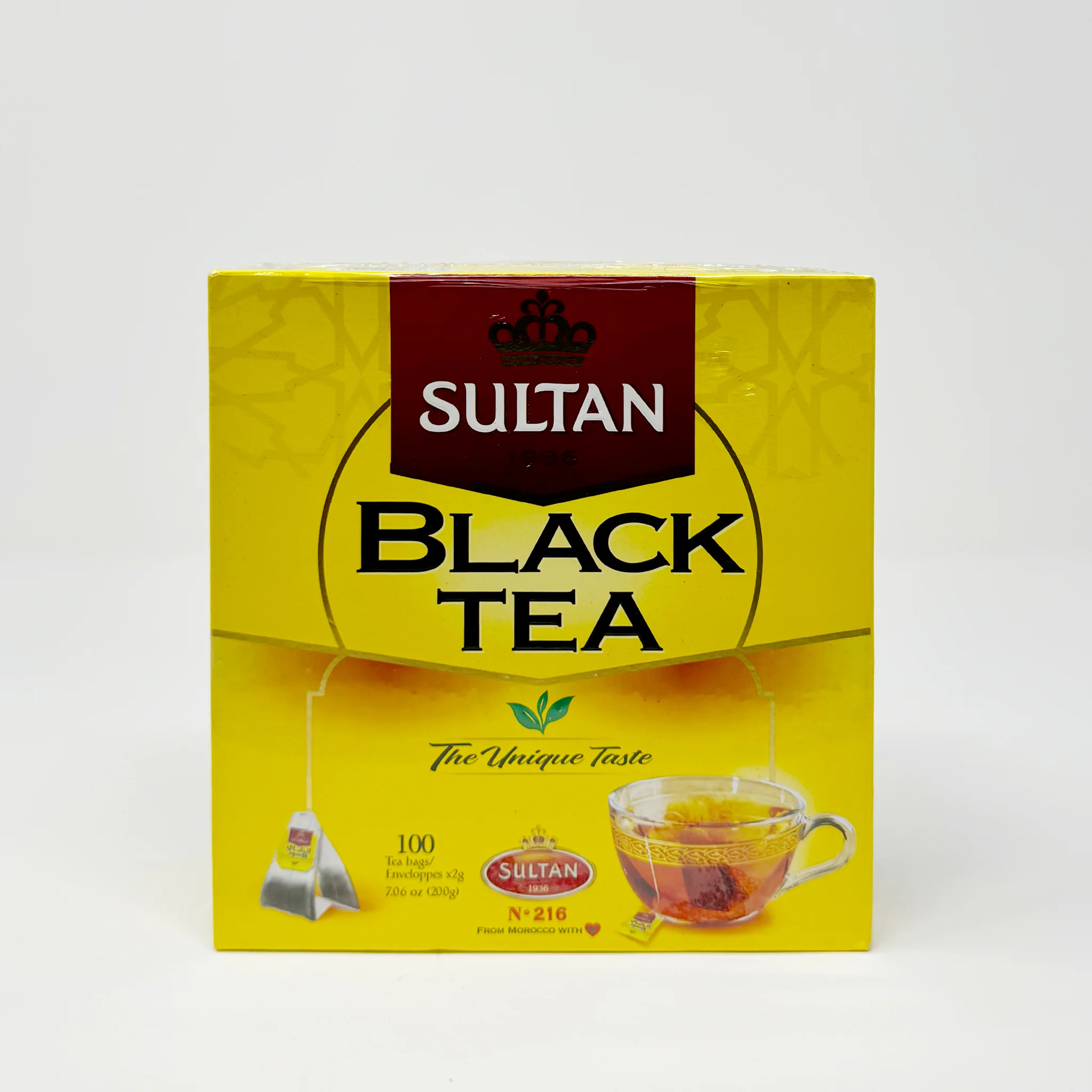 Sultan Black Tea Bags 100 Bags 200g