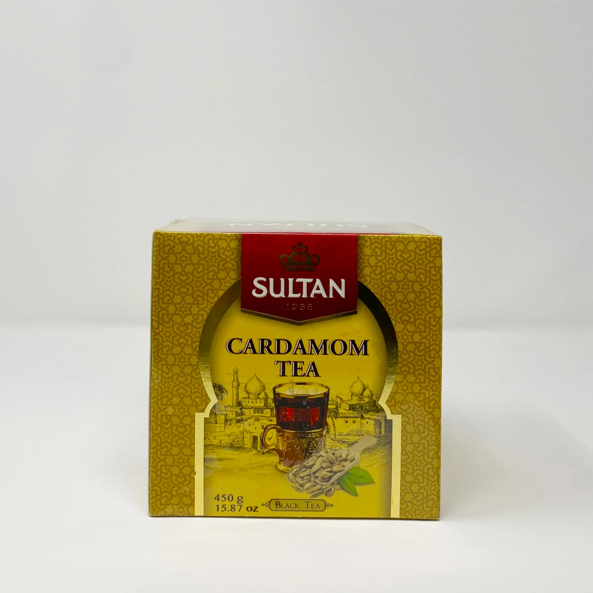 Sultan Ceylon Black tea W/Cardamom loose 450g