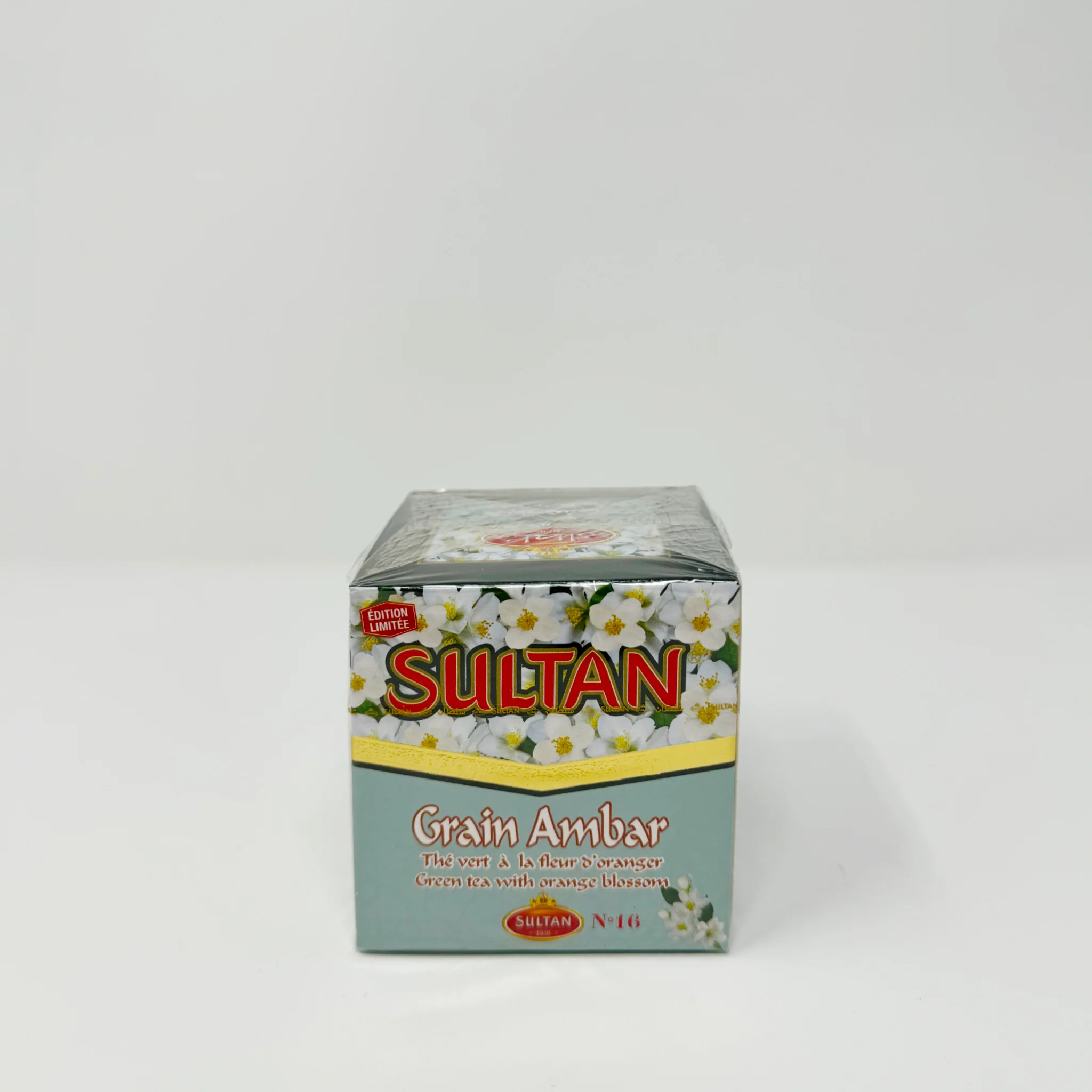 Sultan Grain Ambar orange blossom Moroccan Green Tea