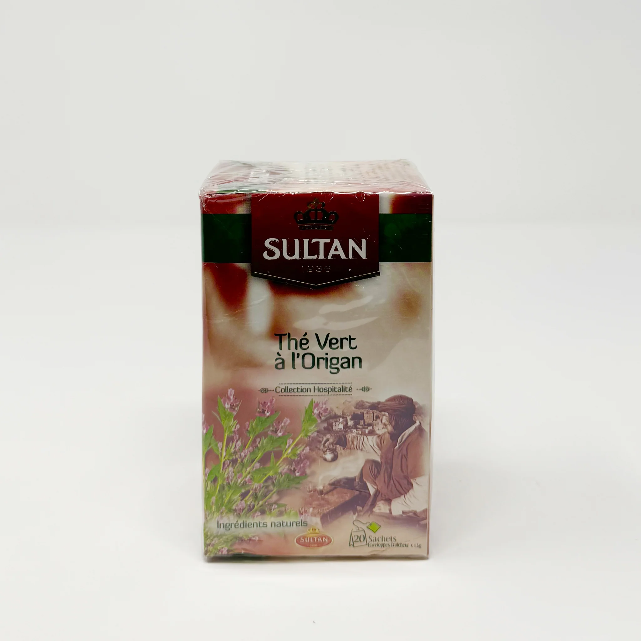 sultan green tea with Oregano 20 bags