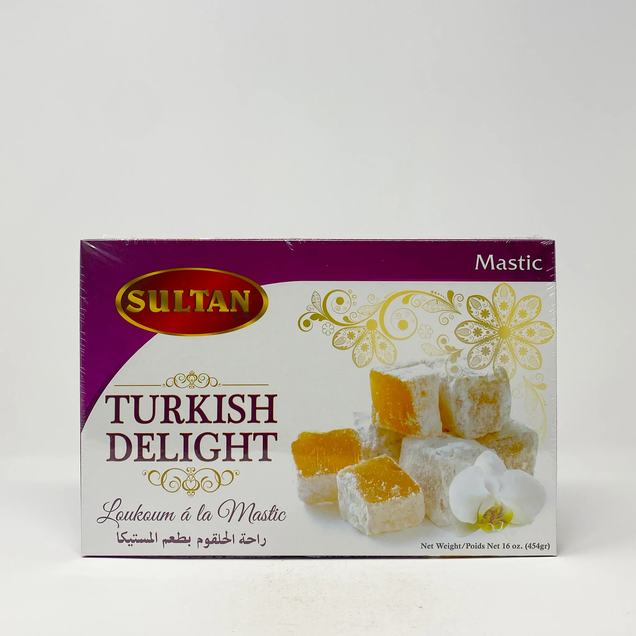 Sultan mastic Turkish Delight 454g