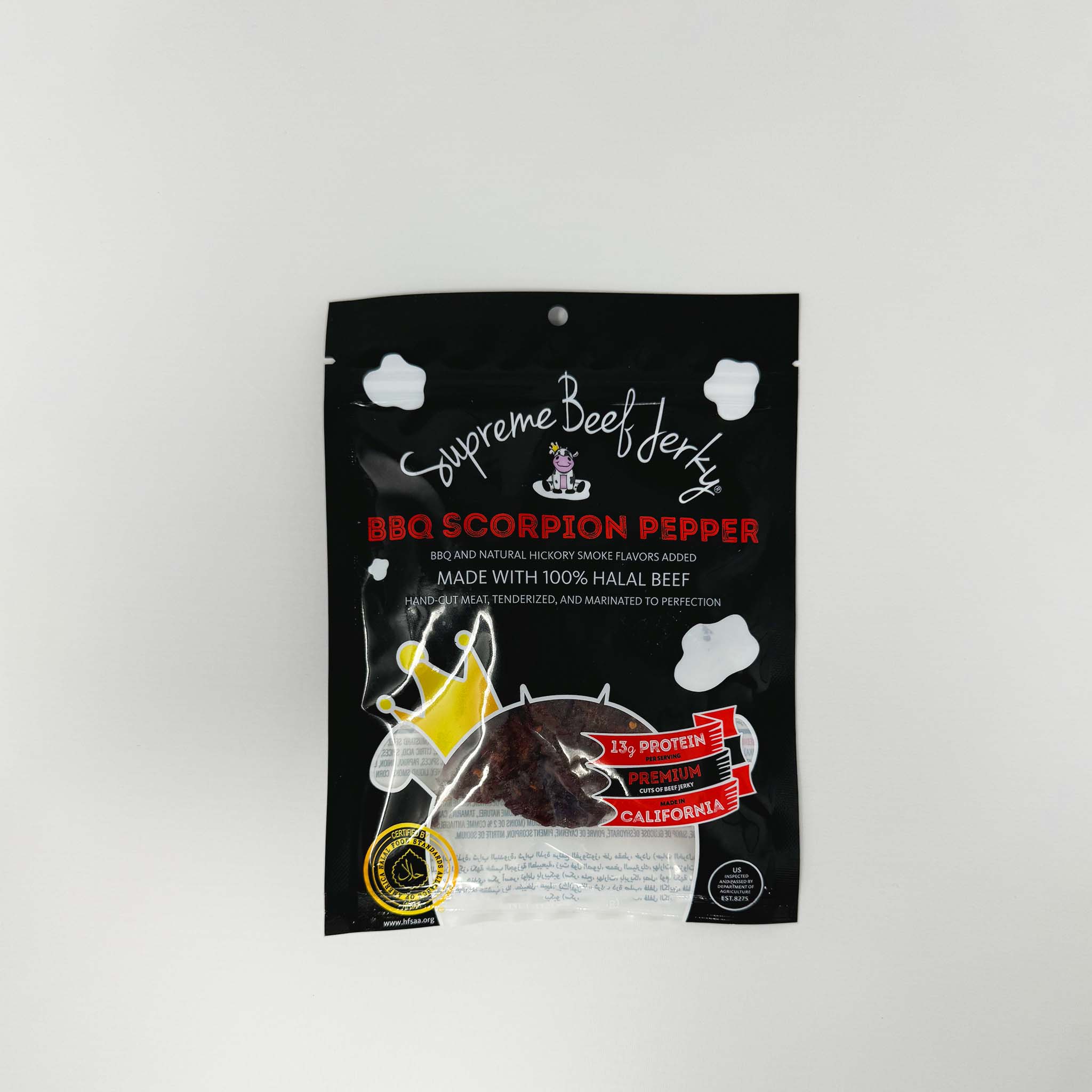 Supreme Beef Jerky BBQ Scorpion Pepper 70g
