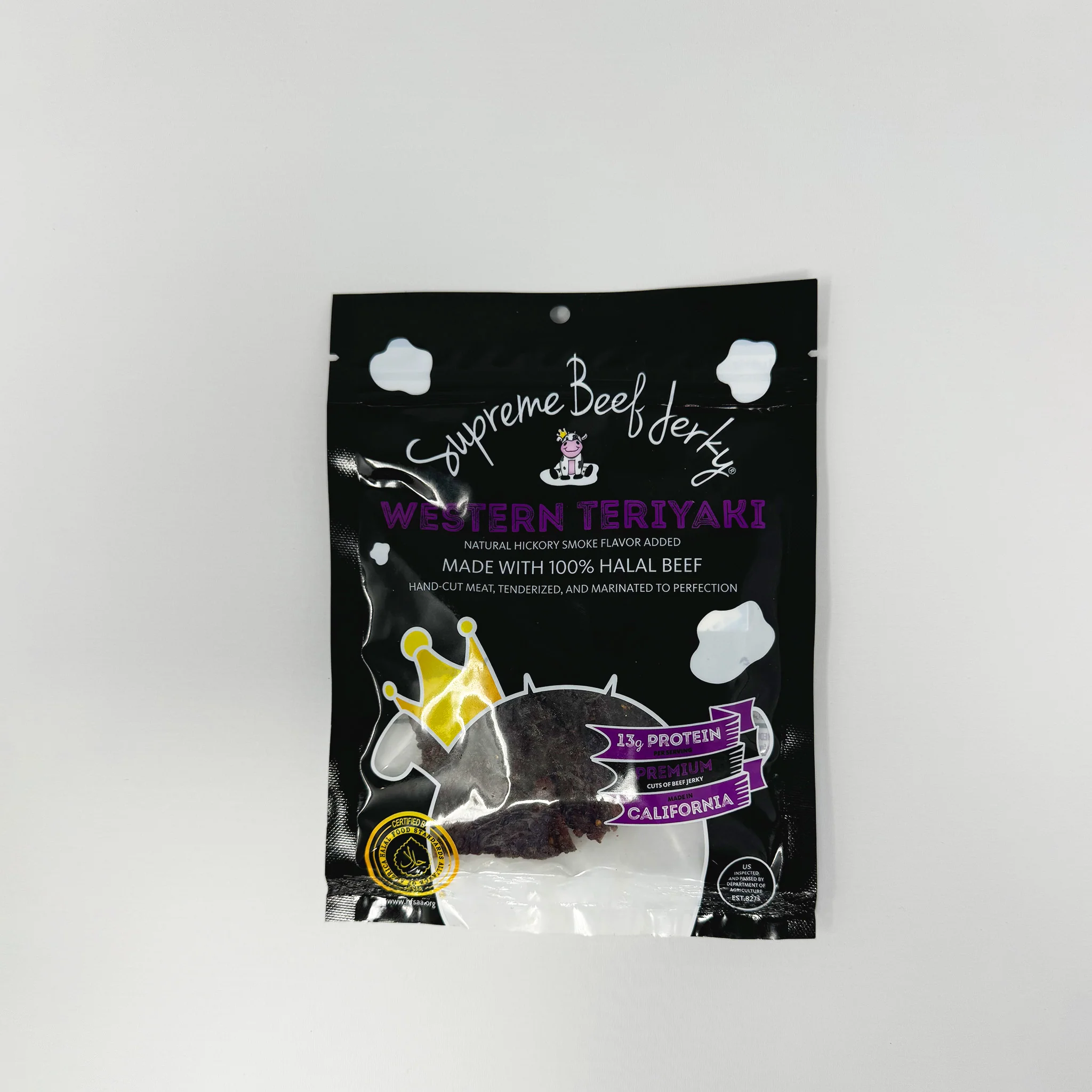 Supreme Beef Jerky Western Teriyaki 70g