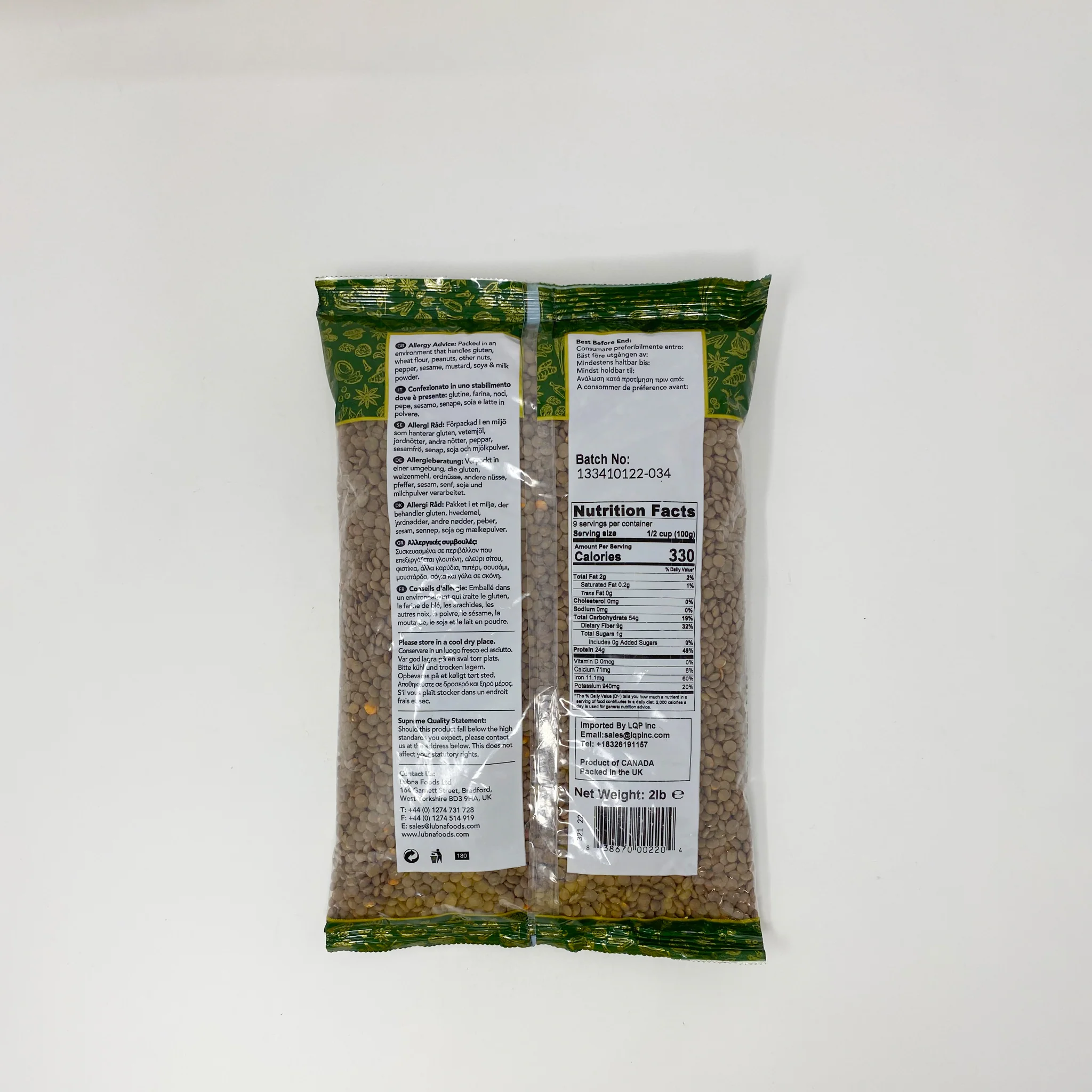 Supreme Brown lentils 2 -4 Lb - Image 4