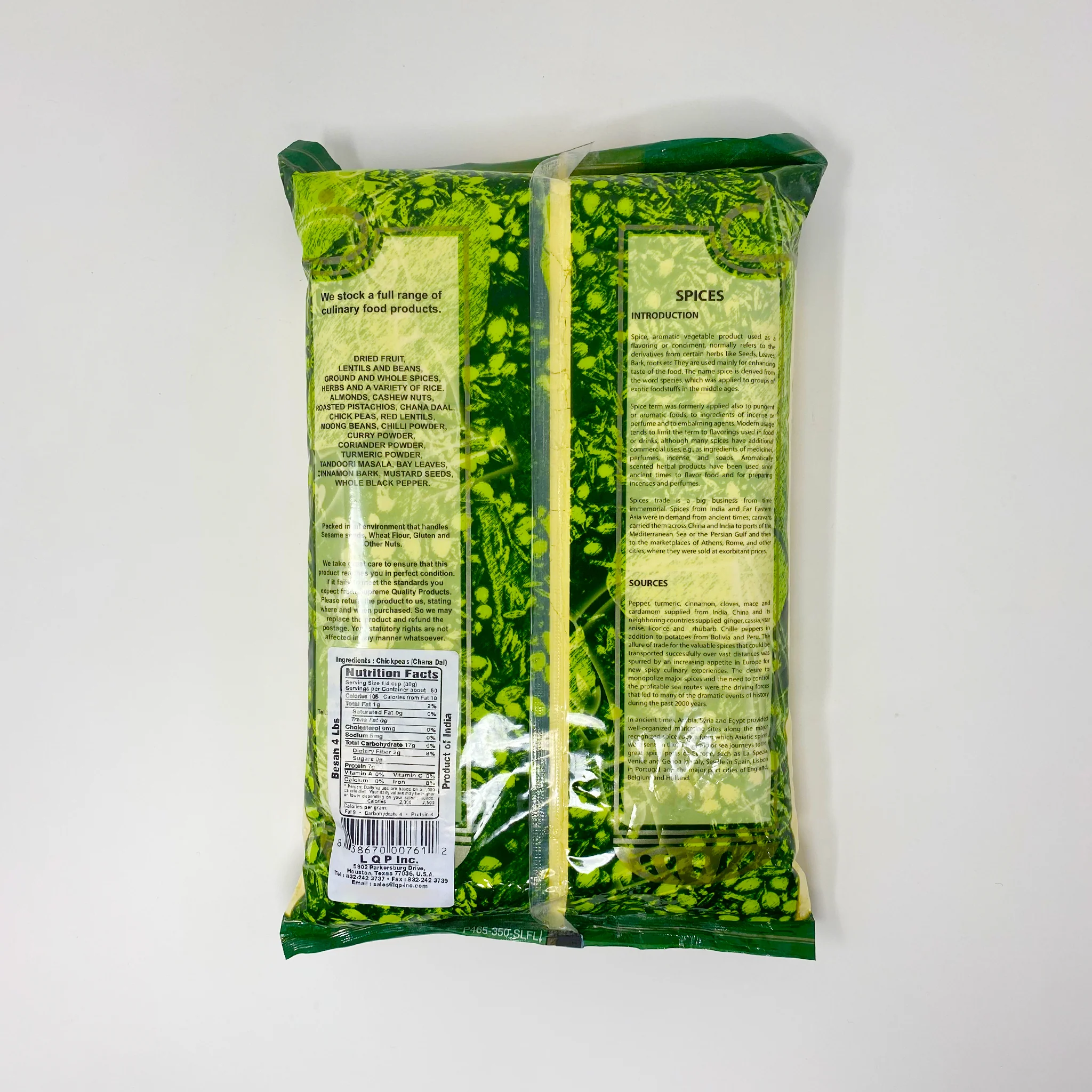Supreme Chickpeas flour Besan 4-2-lb - Image 4
