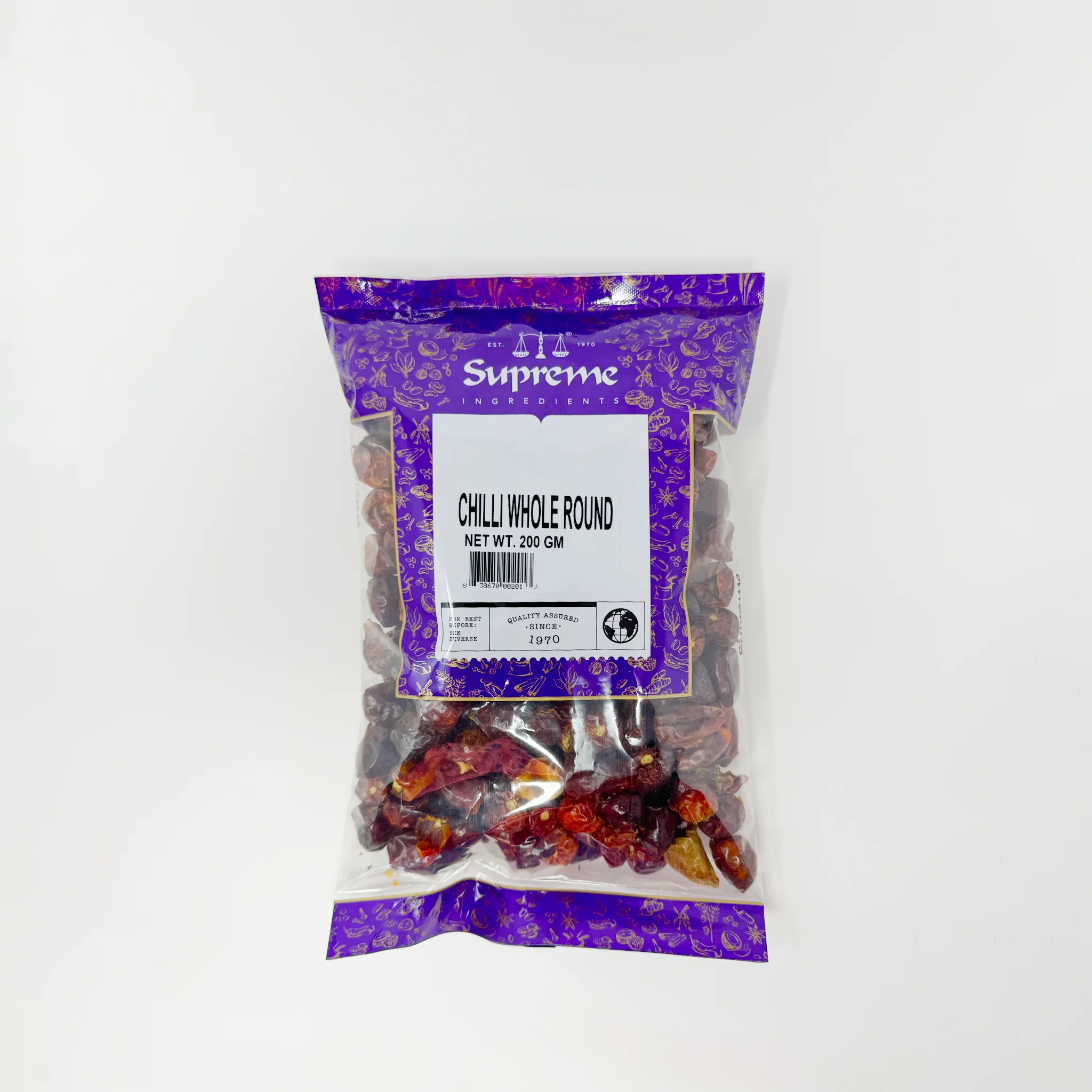 Supreme Chili Whole Round 200g