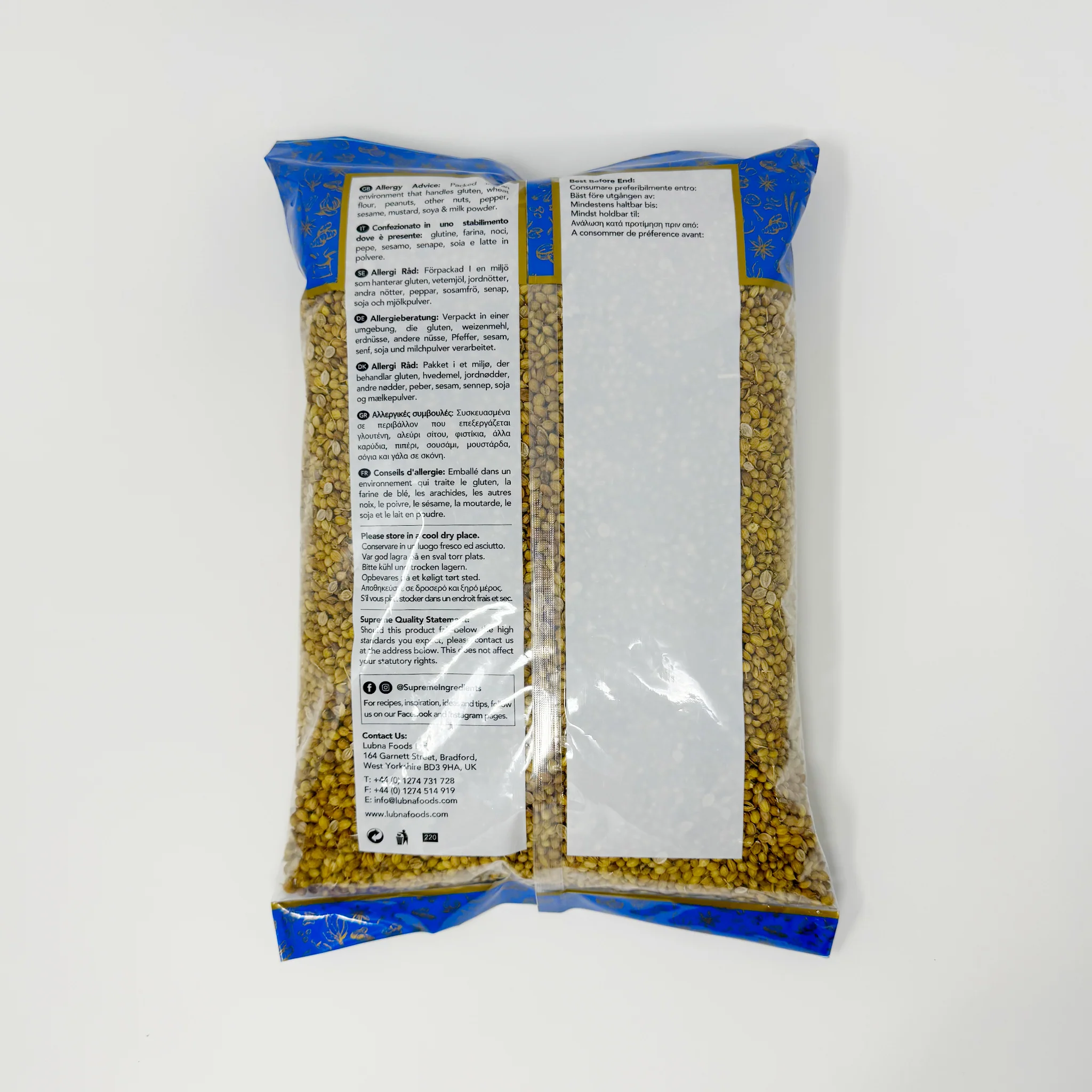 Supreme Coriander Whole 800g - Image 2