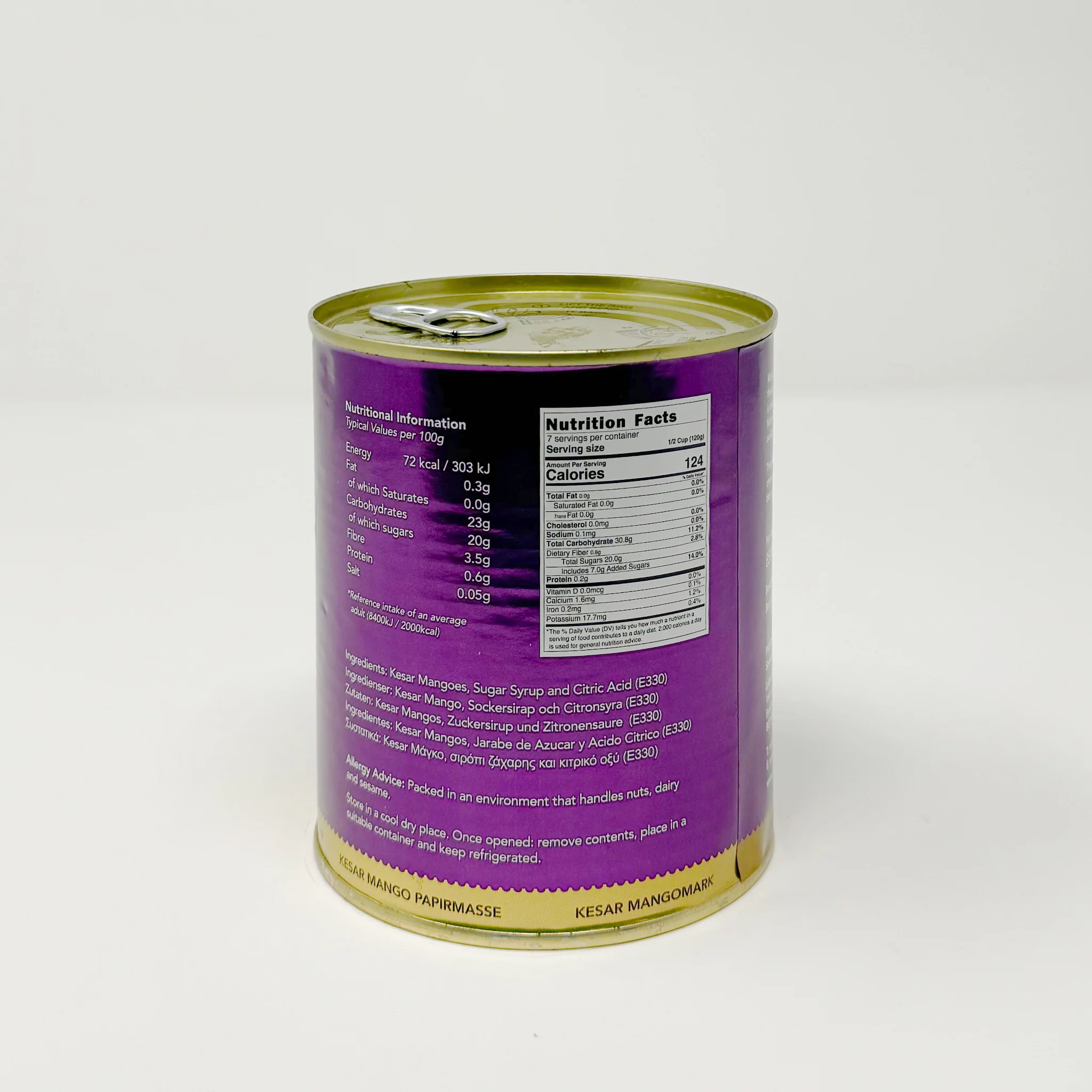 Supreme Kesar Mango Pulp 850g - Image 2