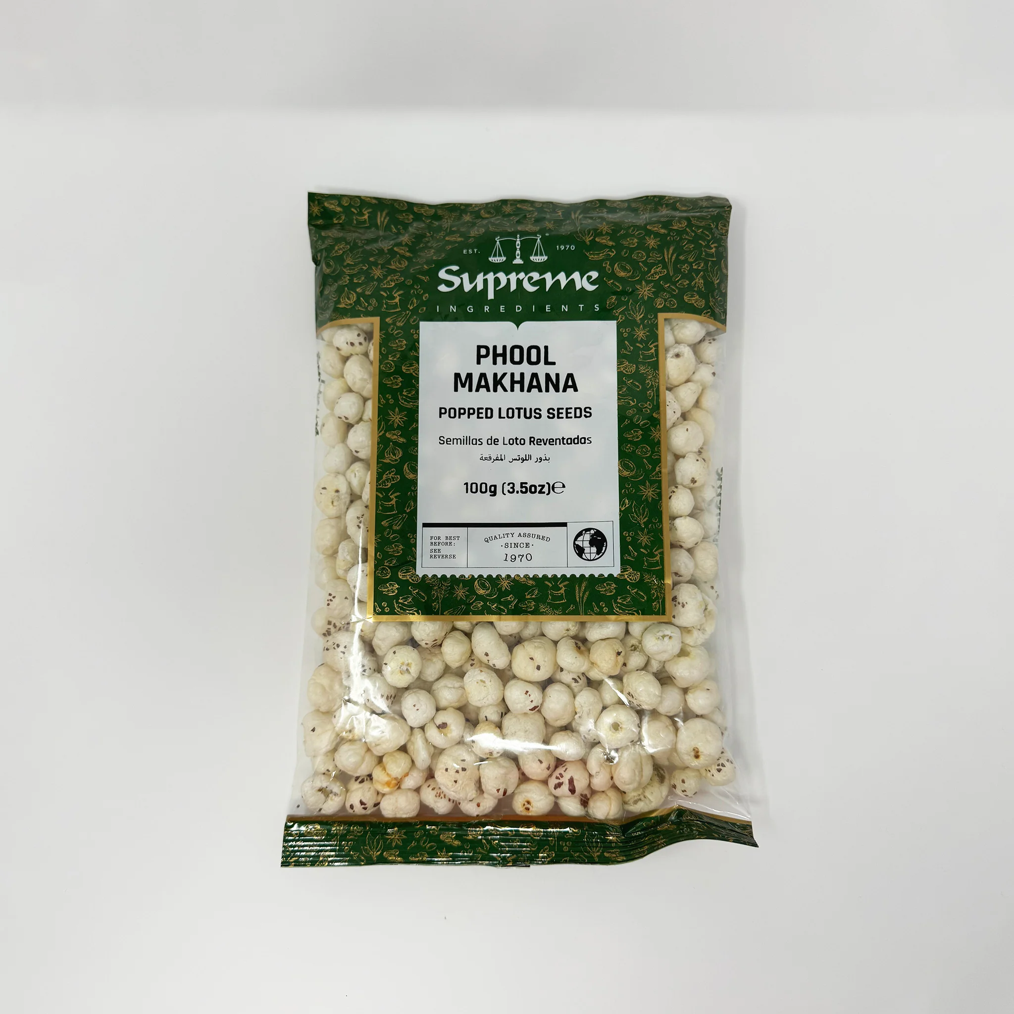 Supreme Phool Popped lotus seeds 100g