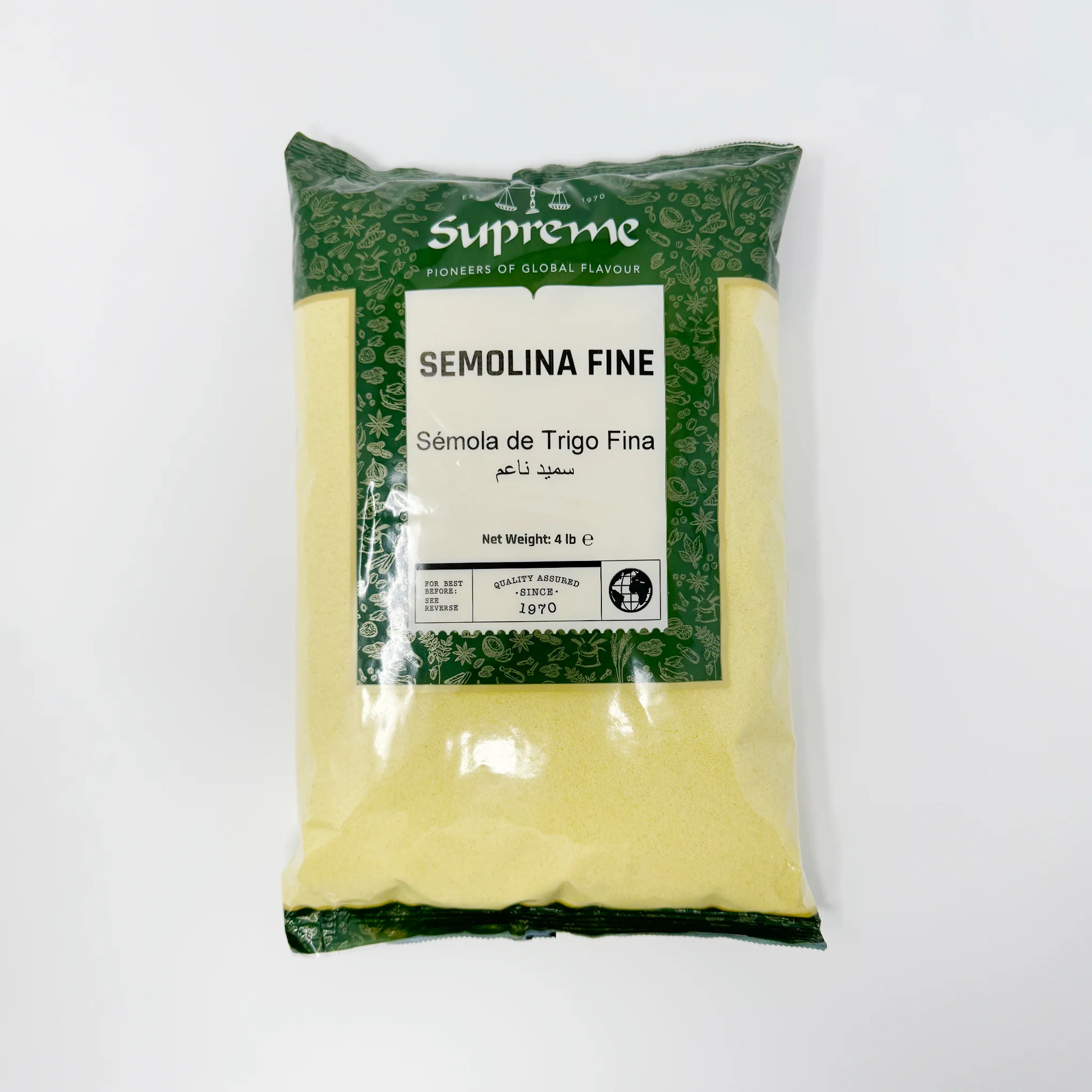 Supreme semolina Extra cross, coarse & fine 4lb - Image 5