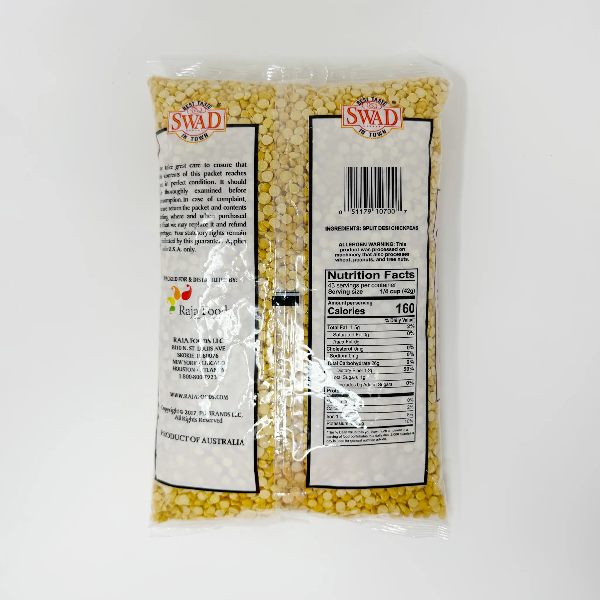 Swad Chana dal 4Lb - Image 2