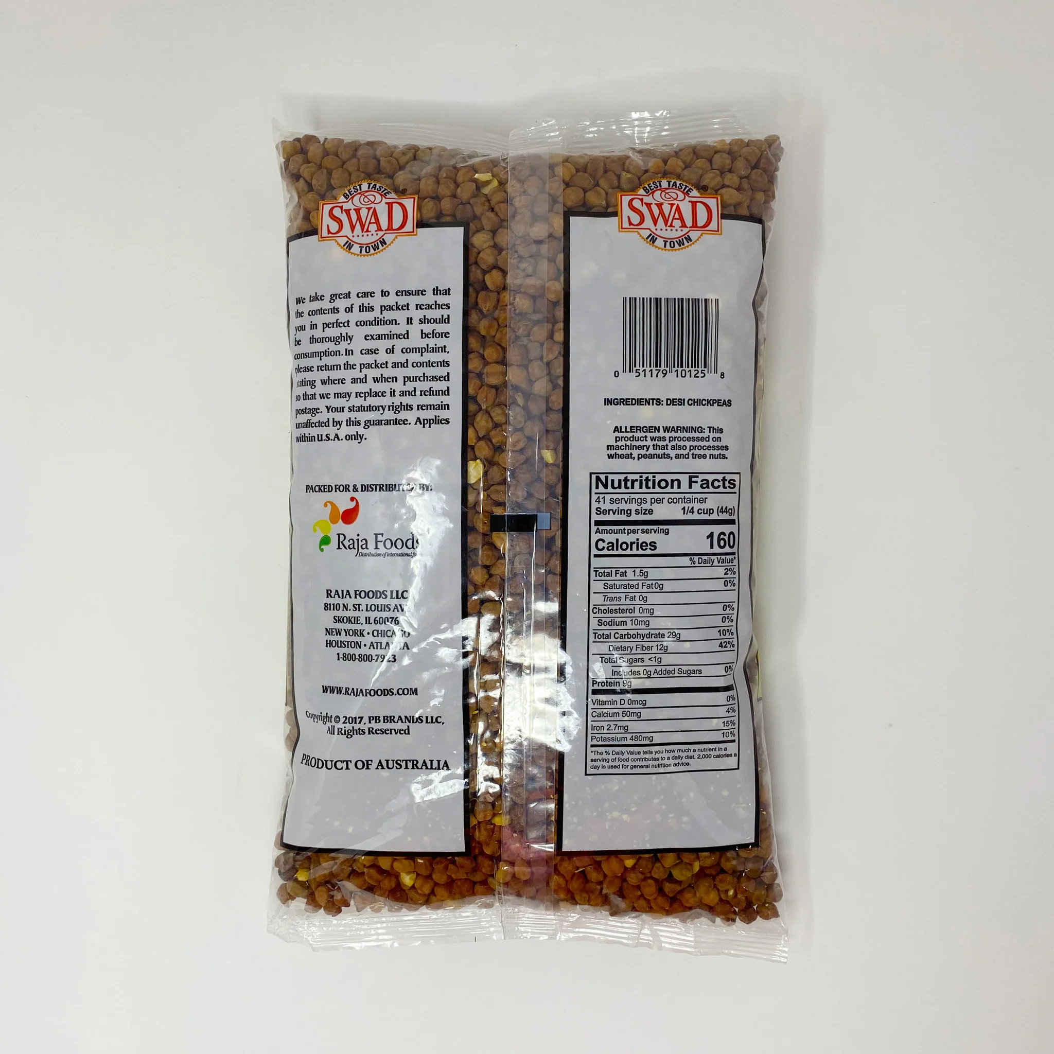 Swad desi chickpeas Kala Chana 2-4 Lb - Image 2